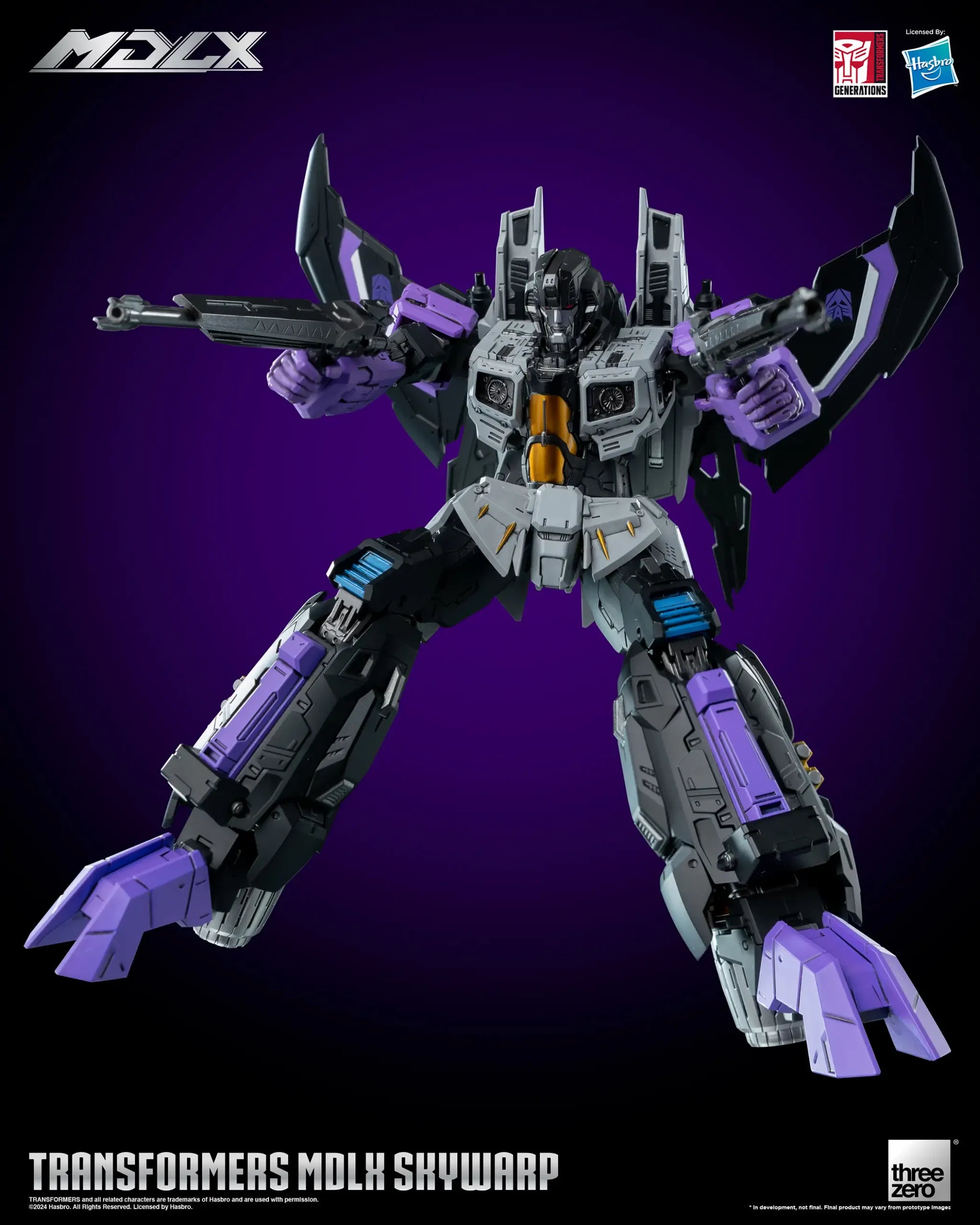 PRE-ORDER threezero - Transformers - MDLX Skywarp