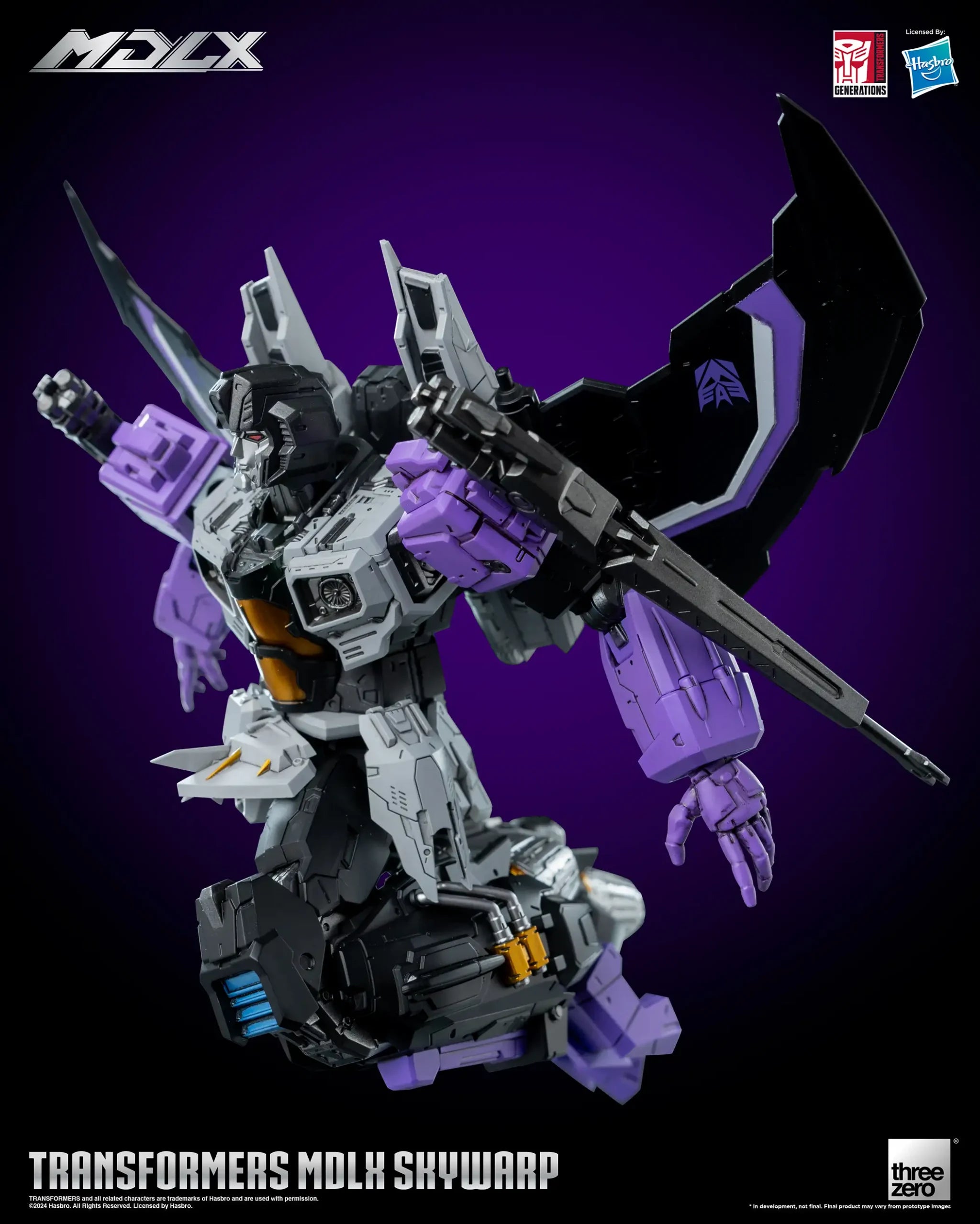 PRE-ORDER threezero - Transformers - MDLX Skywarp