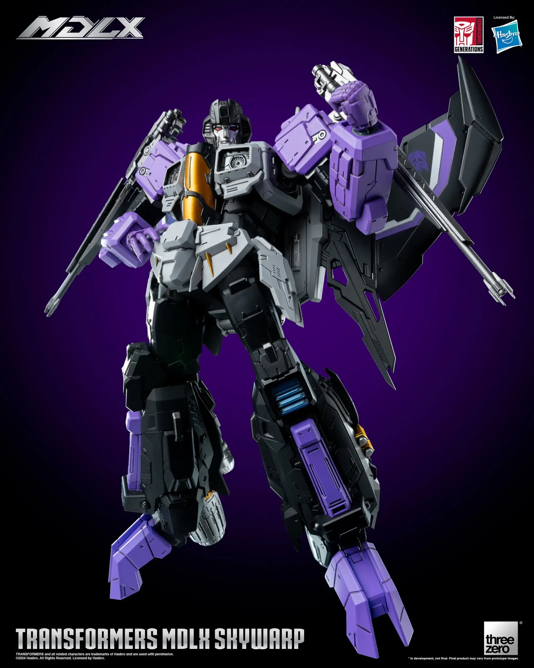 PRE-ORDER threezero - Transformers - MDLX Skywarp