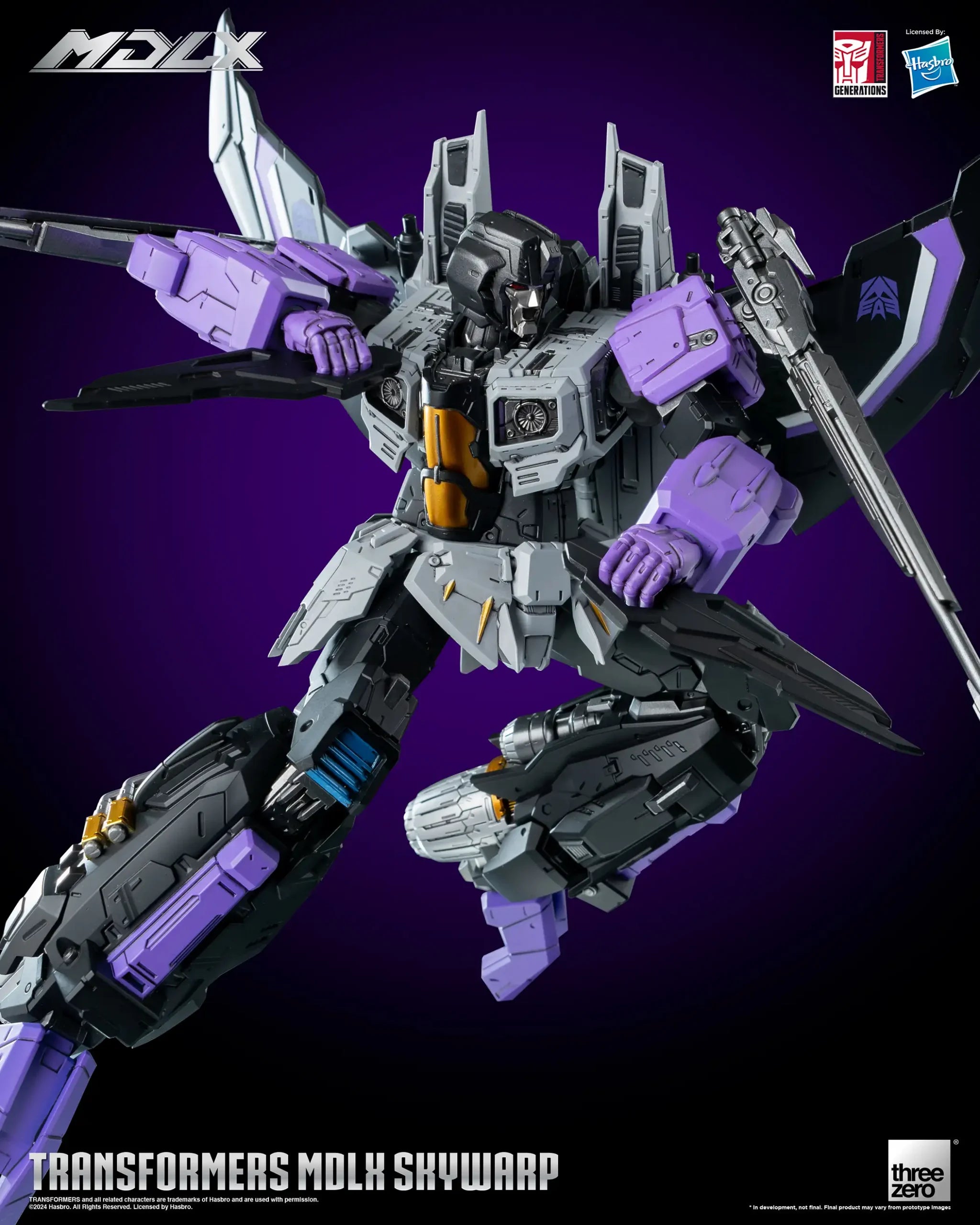 PRE-ORDER threezero - Transformers - MDLX Skywarp