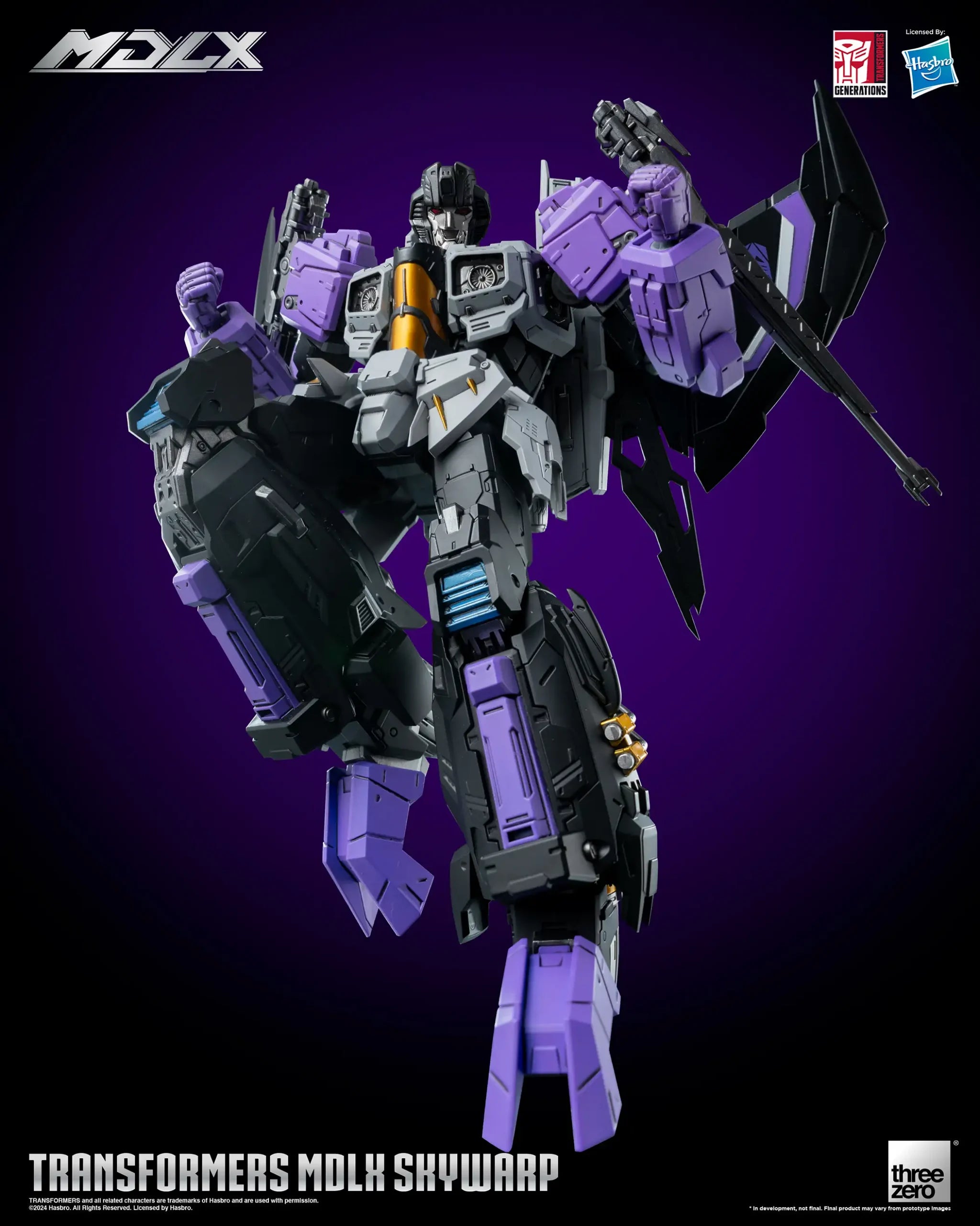 PRE-ORDER threezero - Transformers - MDLX Skywarp