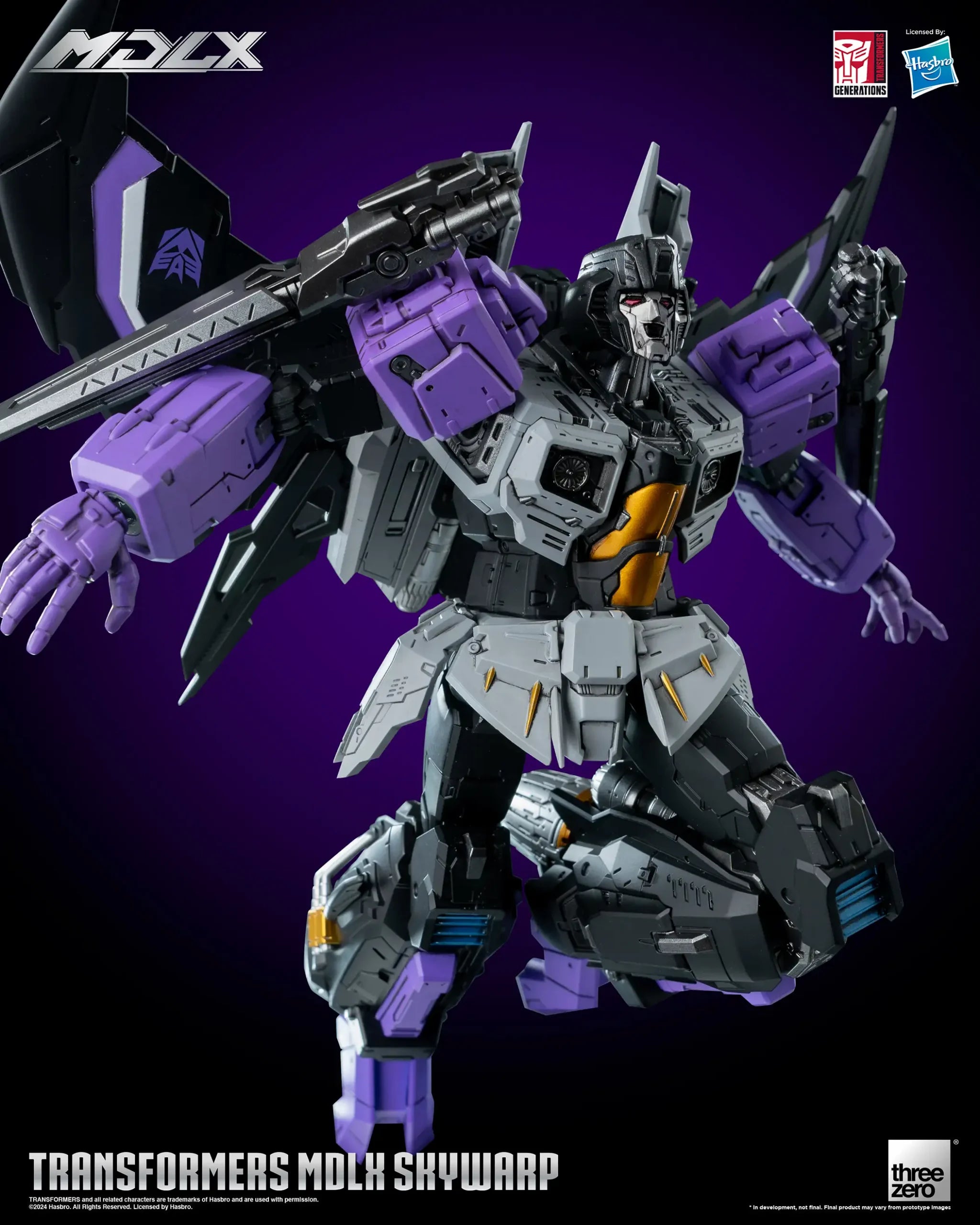 PRE-ORDER threezero - Transformers - MDLX Skywarp