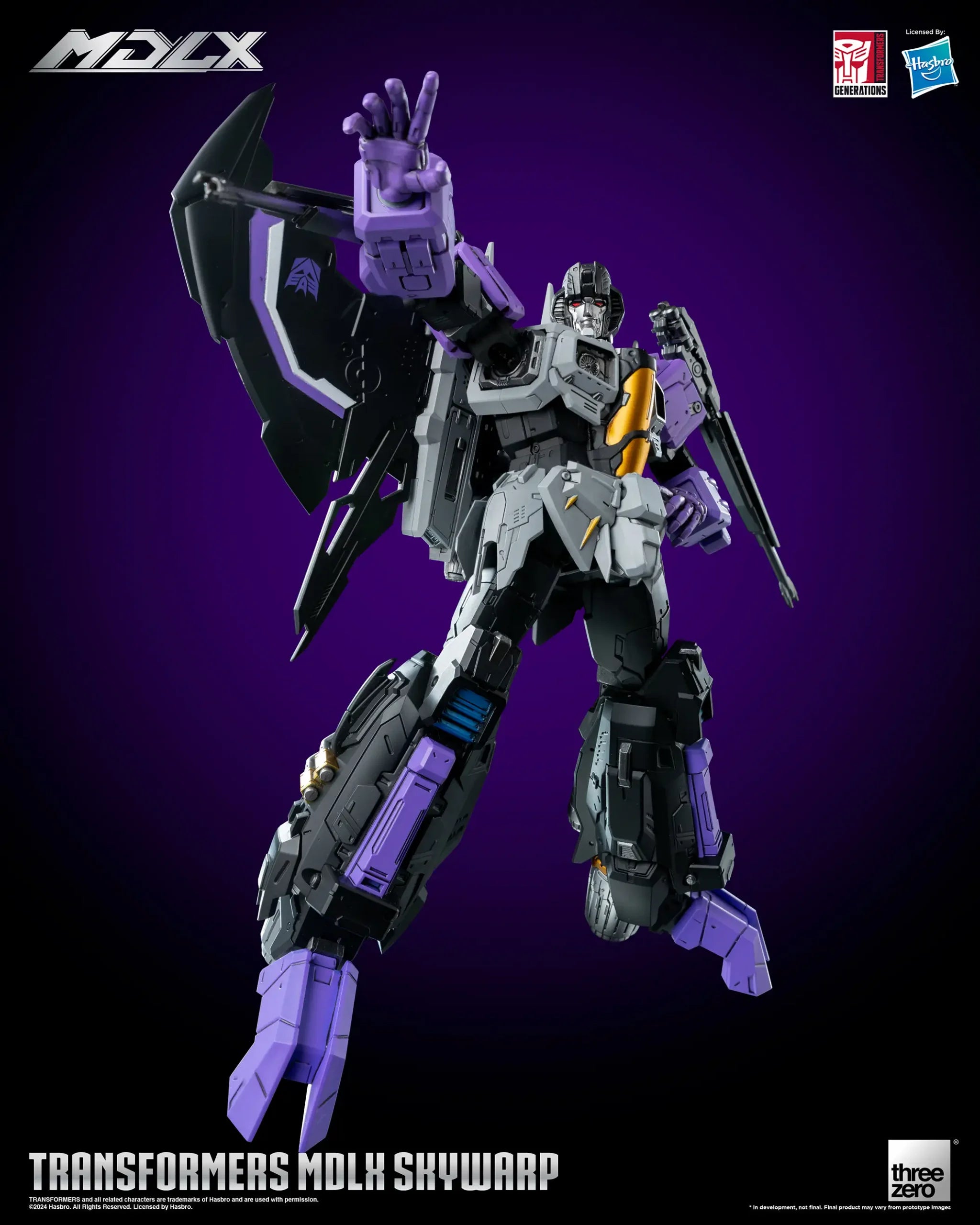 PRE-ORDER threezero - Transformers - MDLX Skywarp