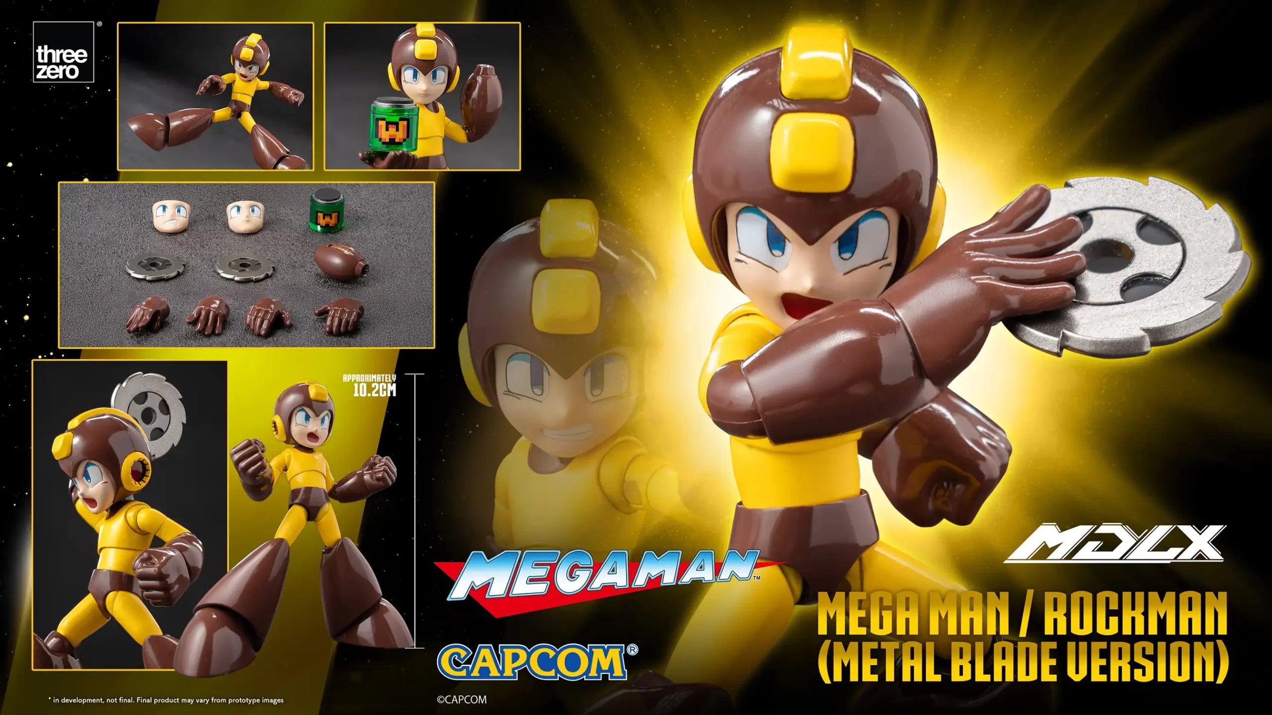 PRE-ORDER threezero - MDLX - Mega Man: Metal Blade
