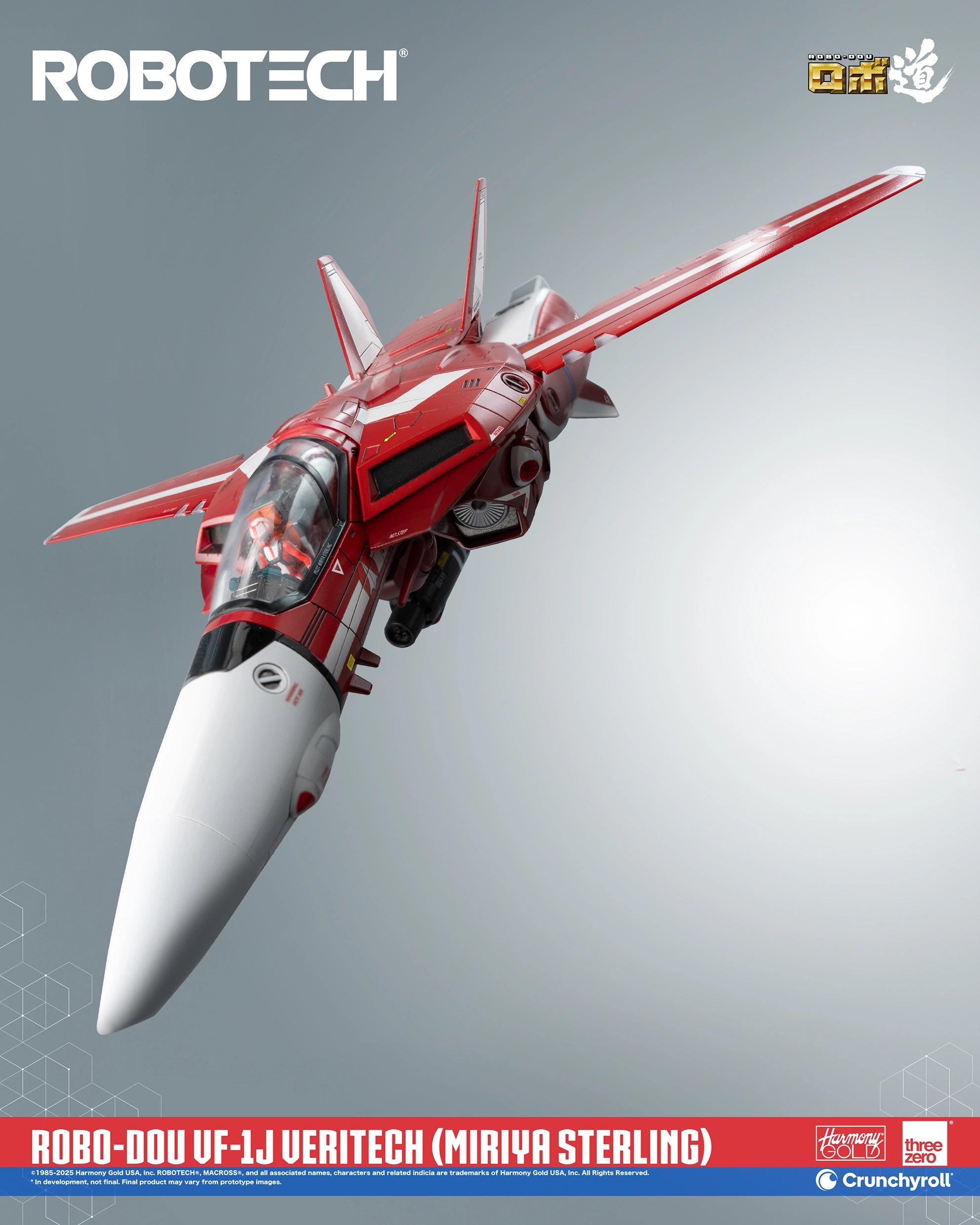 PRE-ORDER threezero - Robo-Dou - Robotech - VF-1J Veritech: Miriya Sterling Use