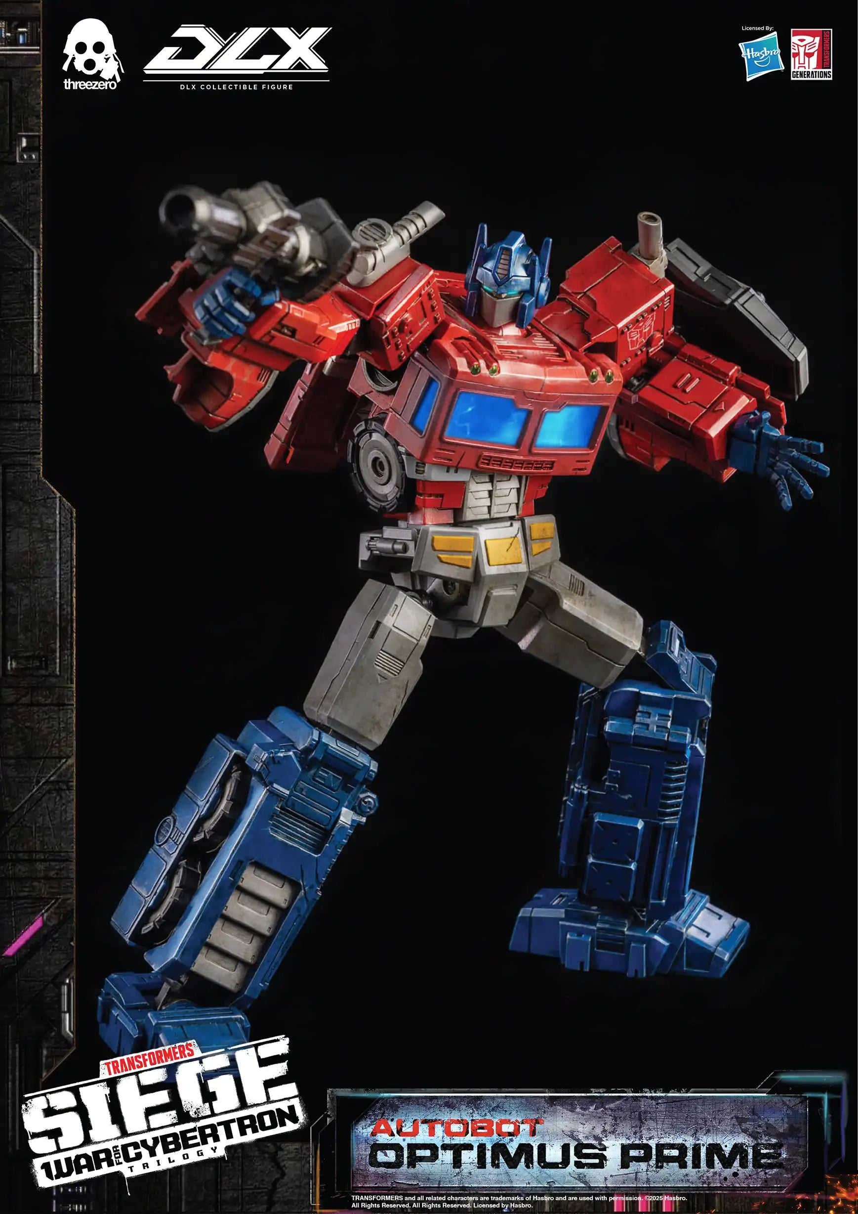 PRE-ORDER threezero - Transformers: War For Cybertron Trilogy - DLX Optimus Prime