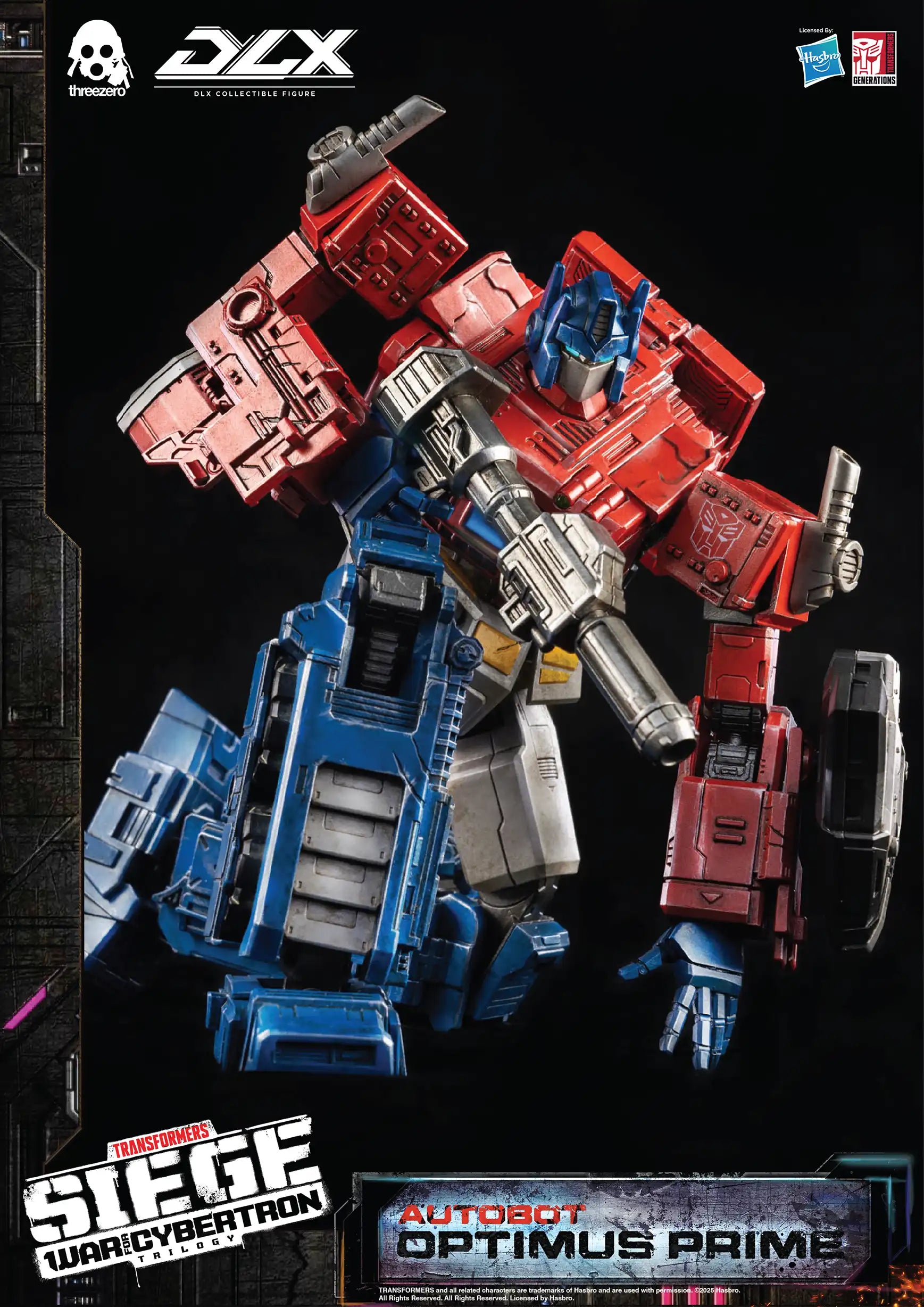 PRE-ORDER threezero - Transformers: War For Cybertron Trilogy - DLX Optimus Prime