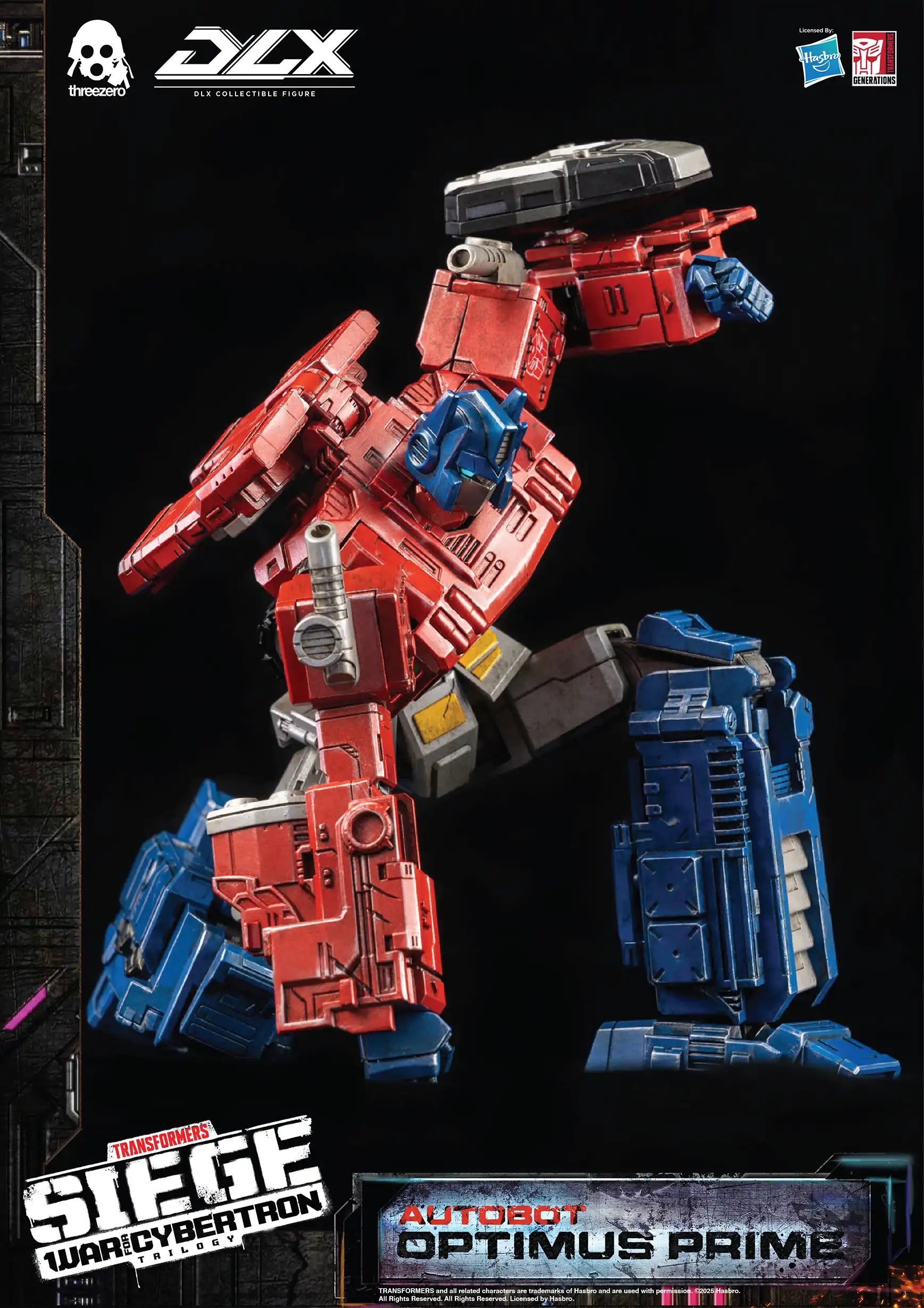 PRE-ORDER threezero - Transformers: War For Cybertron Trilogy - DLX Optimus Prime