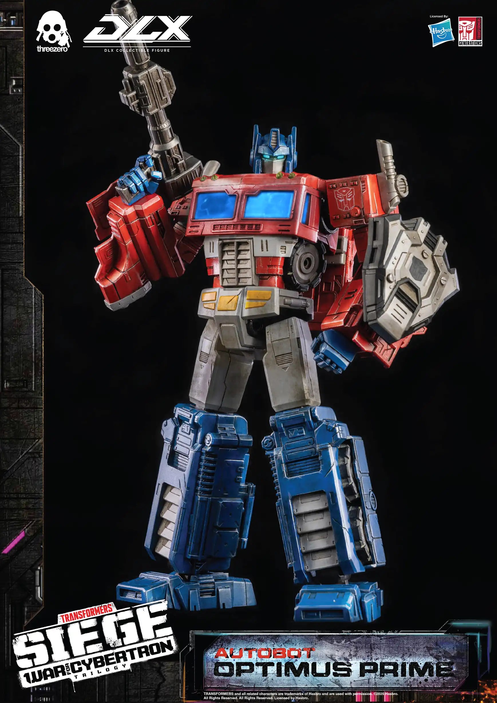 PRE-ORDER threezero - Transformers: War For Cybertron Trilogy - DLX Optimus Prime