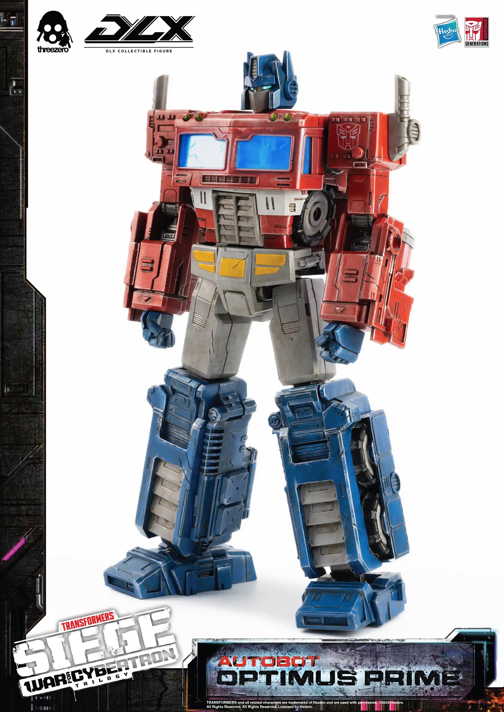 PRE-ORDER threezero - Transformers: War For Cybertron Trilogy - DLX Optimus Prime