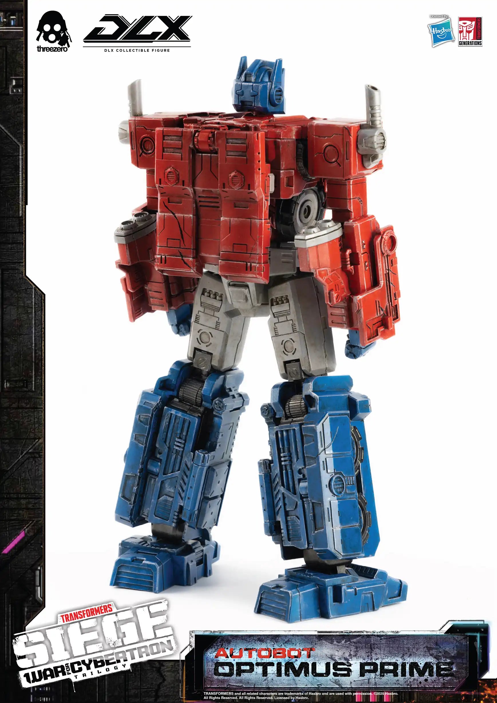 PRE-ORDER threezero - Transformers: War For Cybertron Trilogy - DLX Optimus Prime
