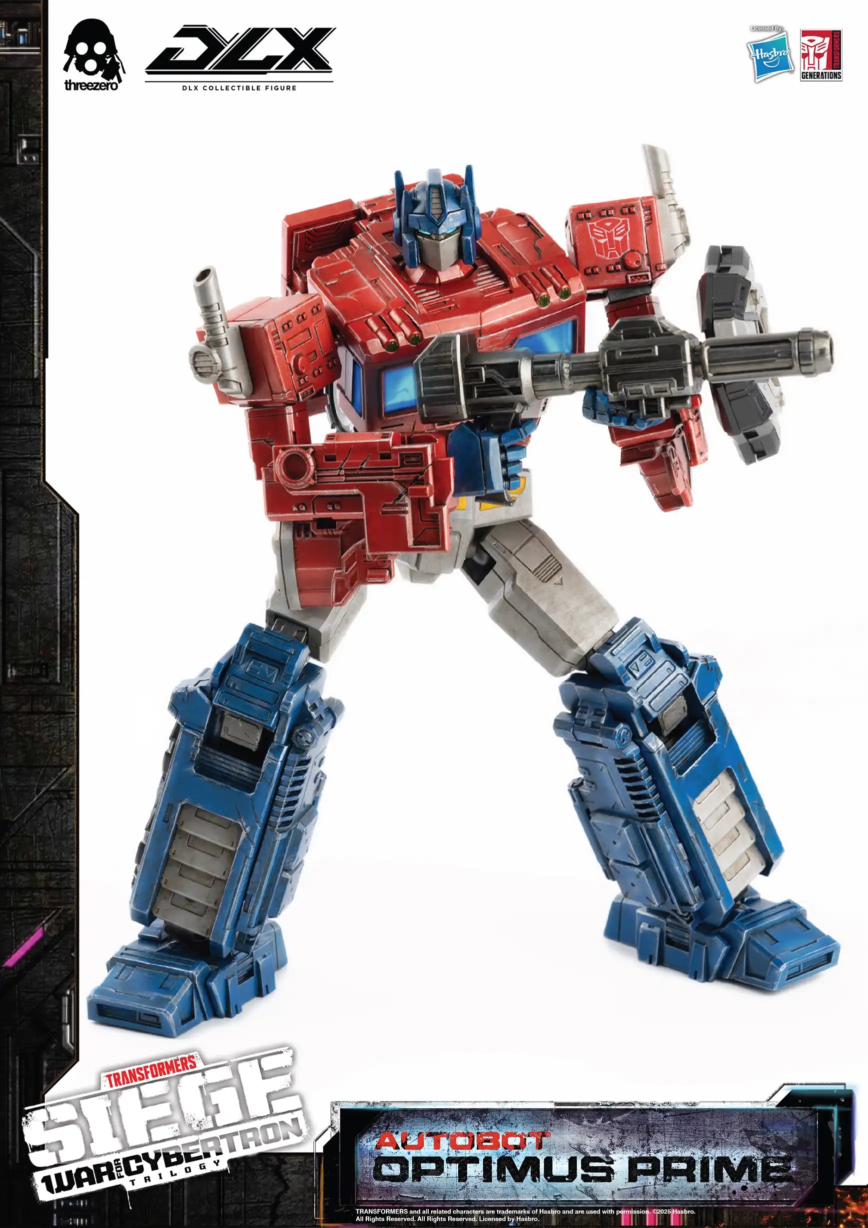 PRE-ORDER threezero - Transformers: War For Cybertron Trilogy - DLX Optimus Prime