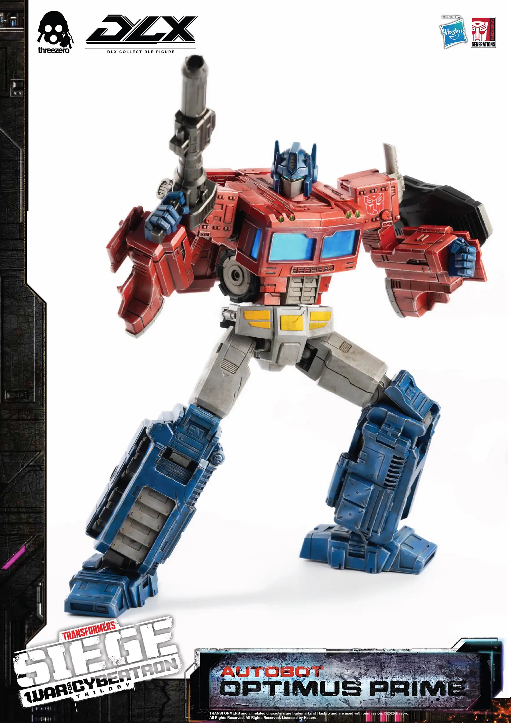 PRE-ORDER threezero - Transformers: War For Cybertron Trilogy - DLX Optimus Prime