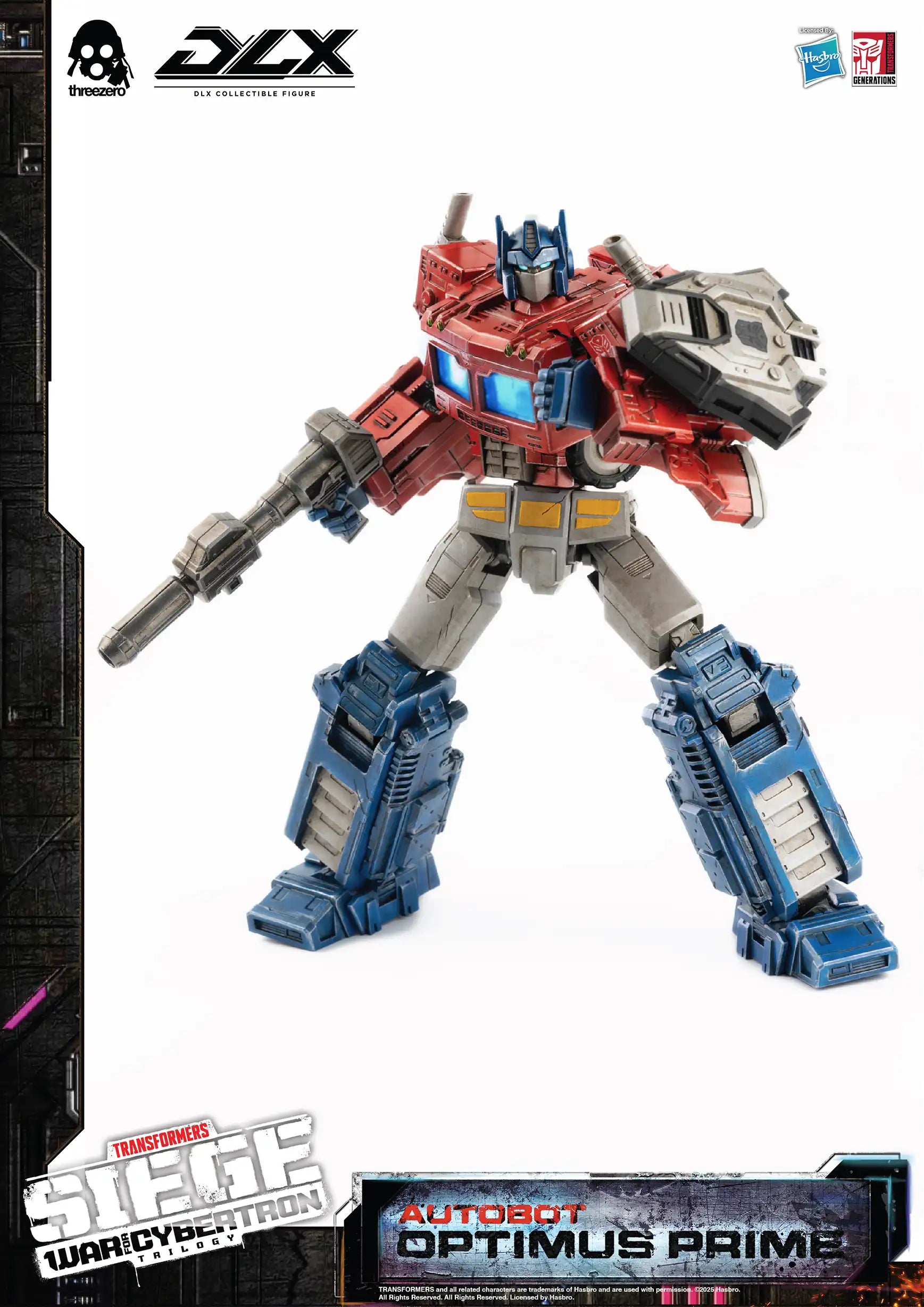 PRE-ORDER threezero - Transformers: War For Cybertron Trilogy - DLX Optimus Prime