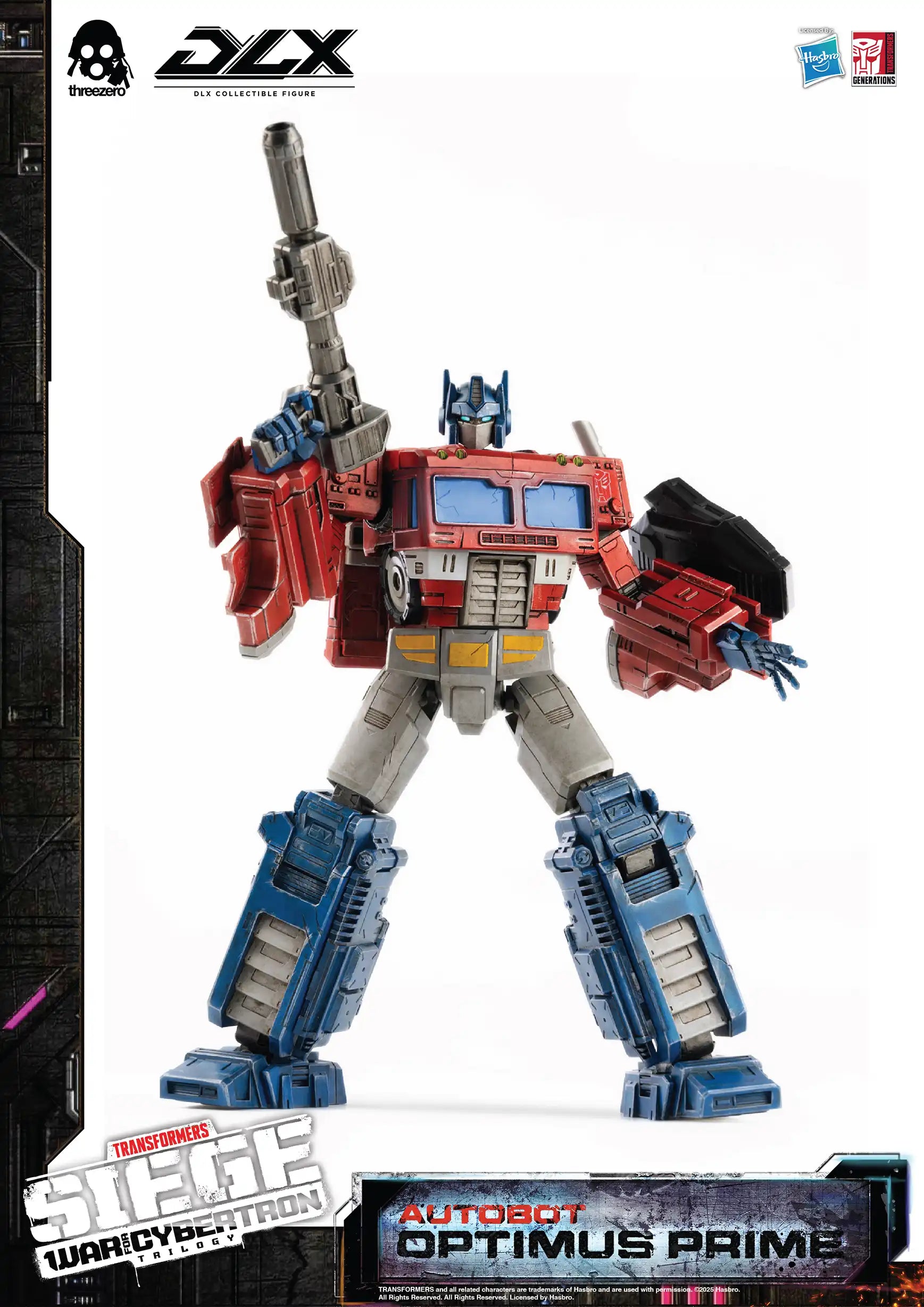 PRE-ORDER threezero - Transformers: War For Cybertron Trilogy - DLX Optimus Prime