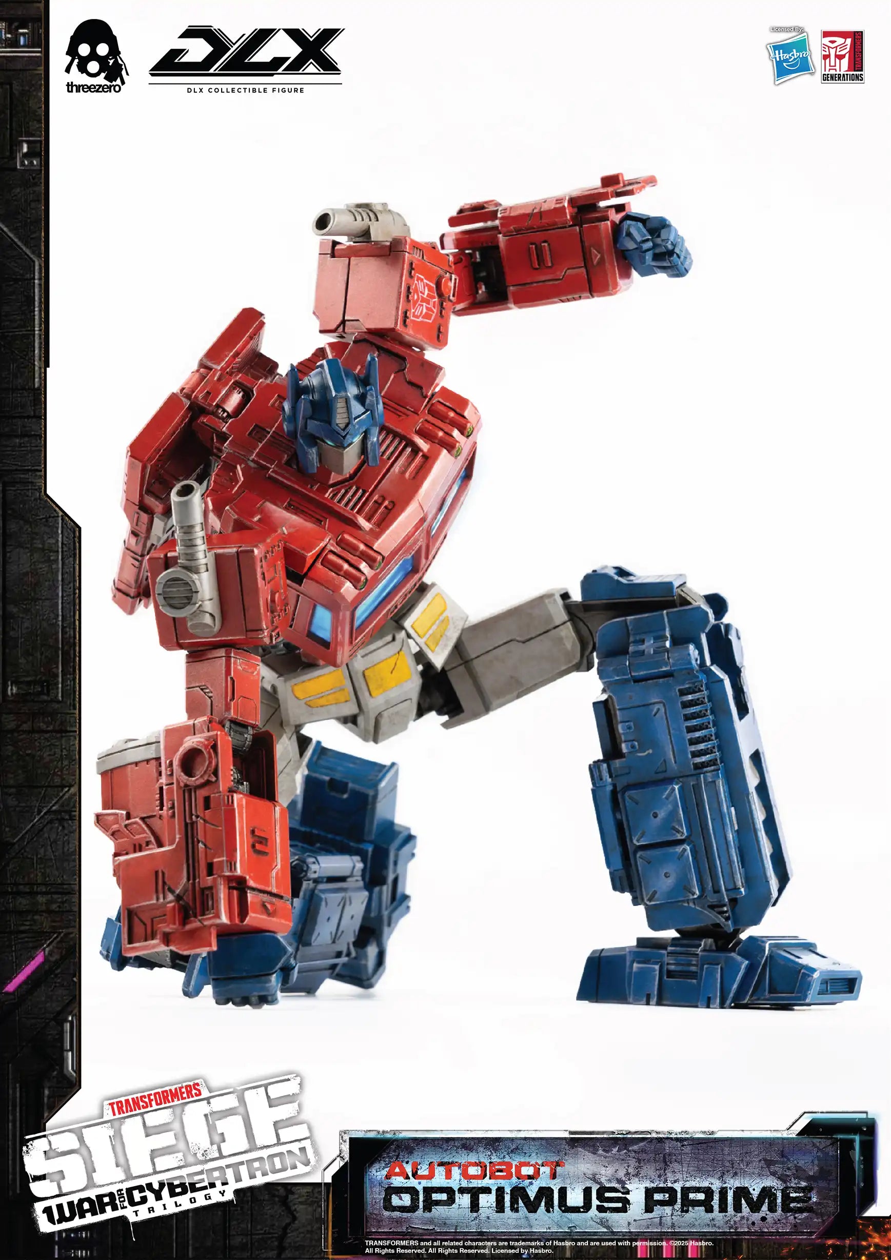PRE-ORDER threezero - Transformers: War For Cybertron Trilogy - DLX Optimus Prime