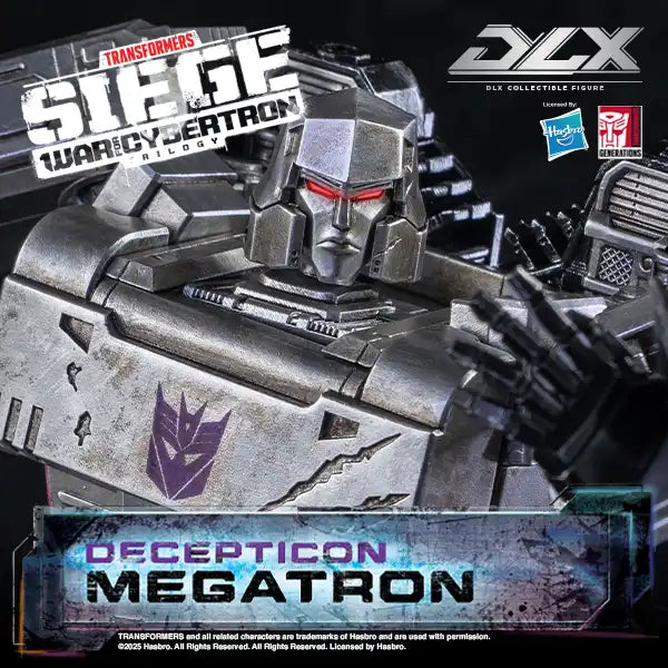 PRE-ORDER threezero - Transformers: War For Cybertron Trilogy - DLX Megatron