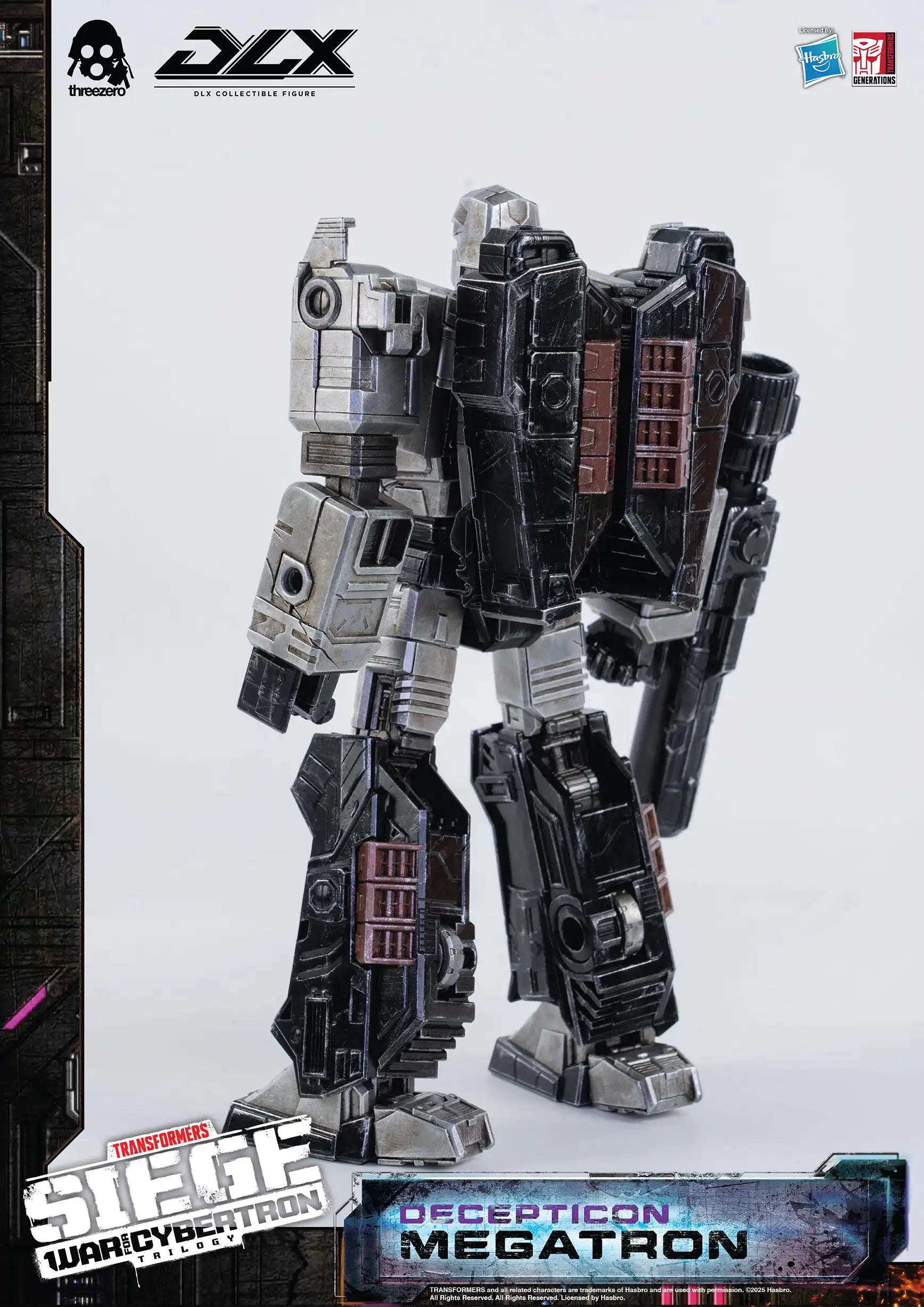 PRE-ORDER threezero - Transformers: War For Cybertron Trilogy - DLX Megatron