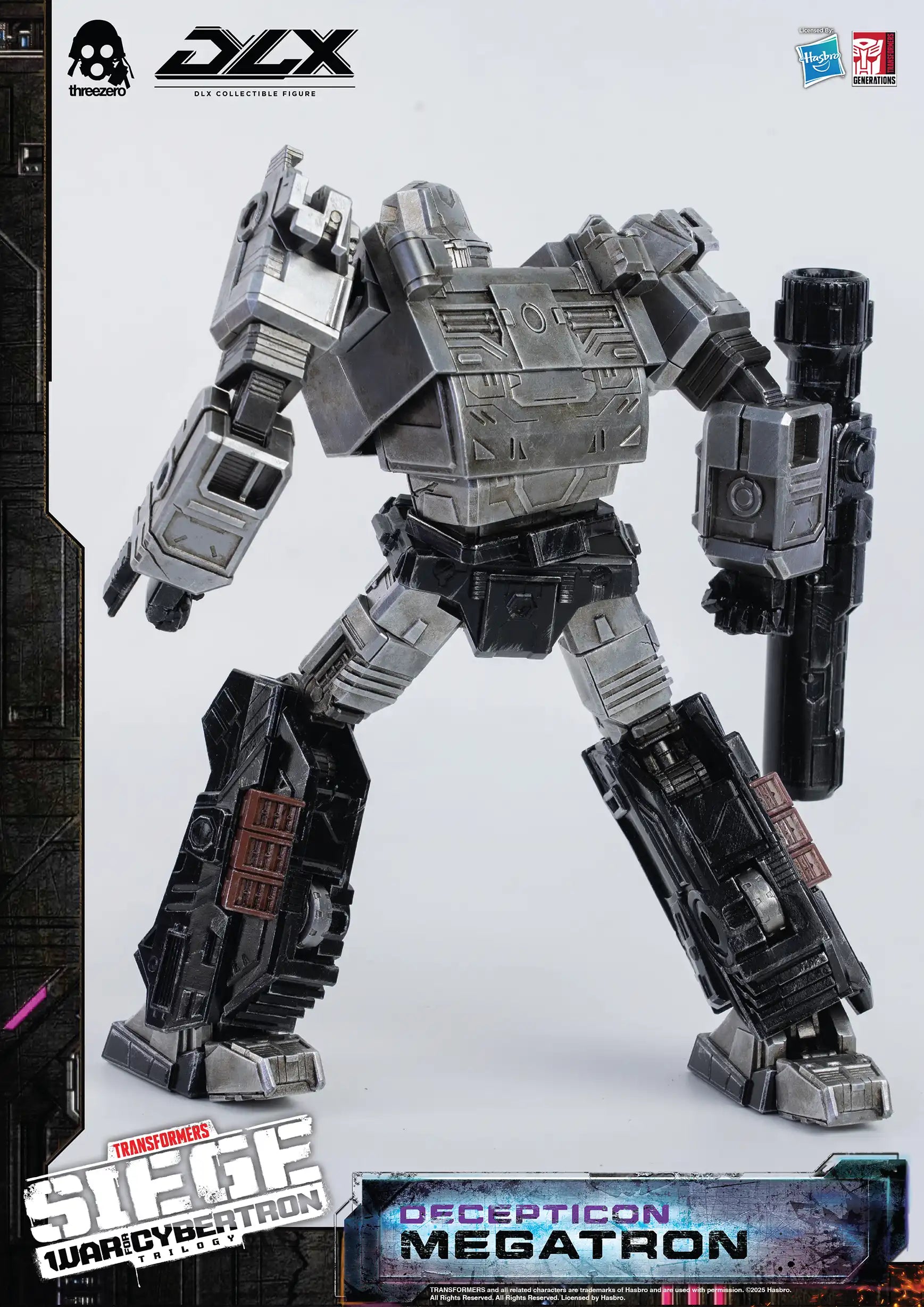 PRE-ORDER threezero - Transformers: War For Cybertron Trilogy - DLX Megatron