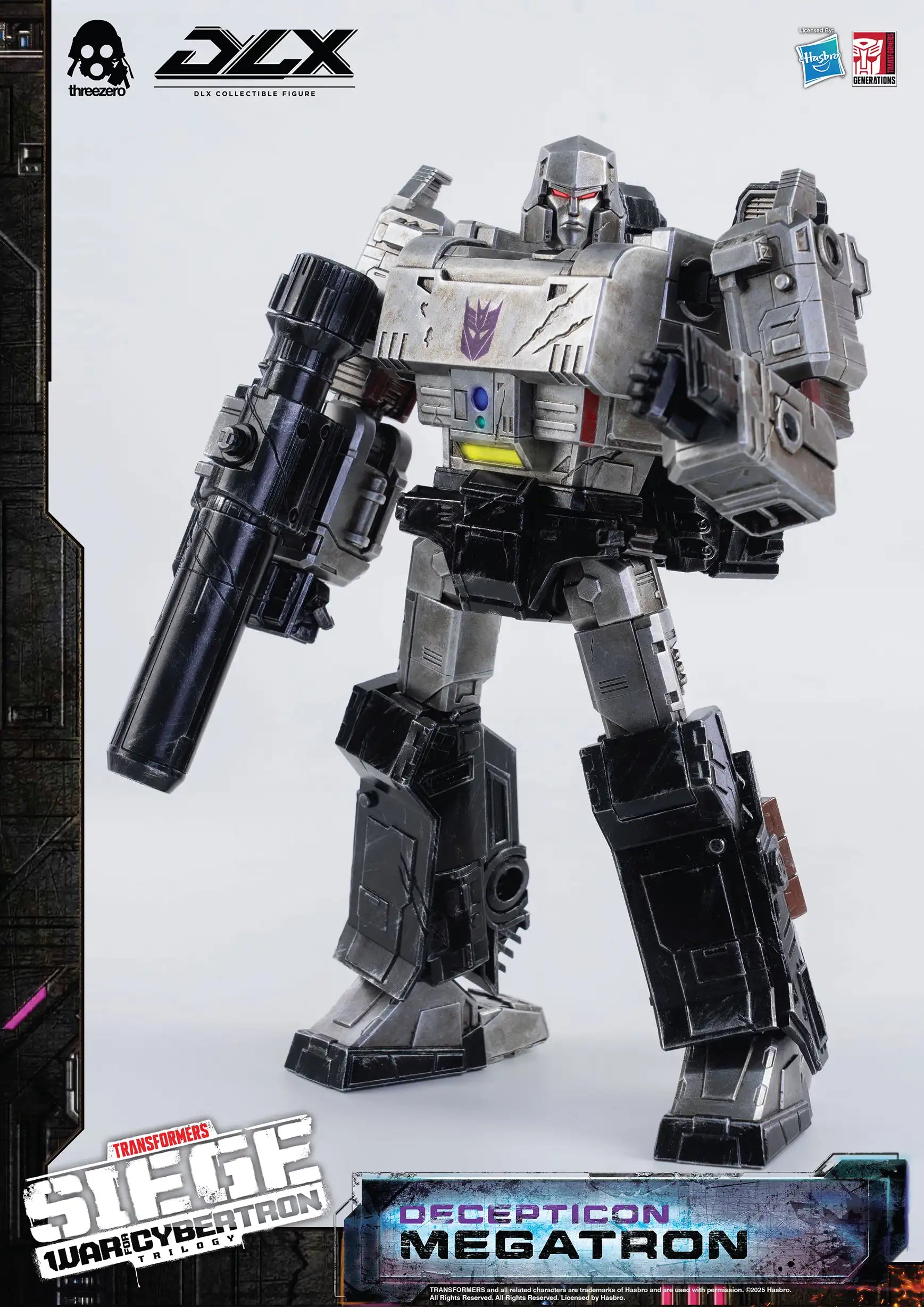 PRE-ORDER threezero - Transformers: War For Cybertron Trilogy - DLX Megatron