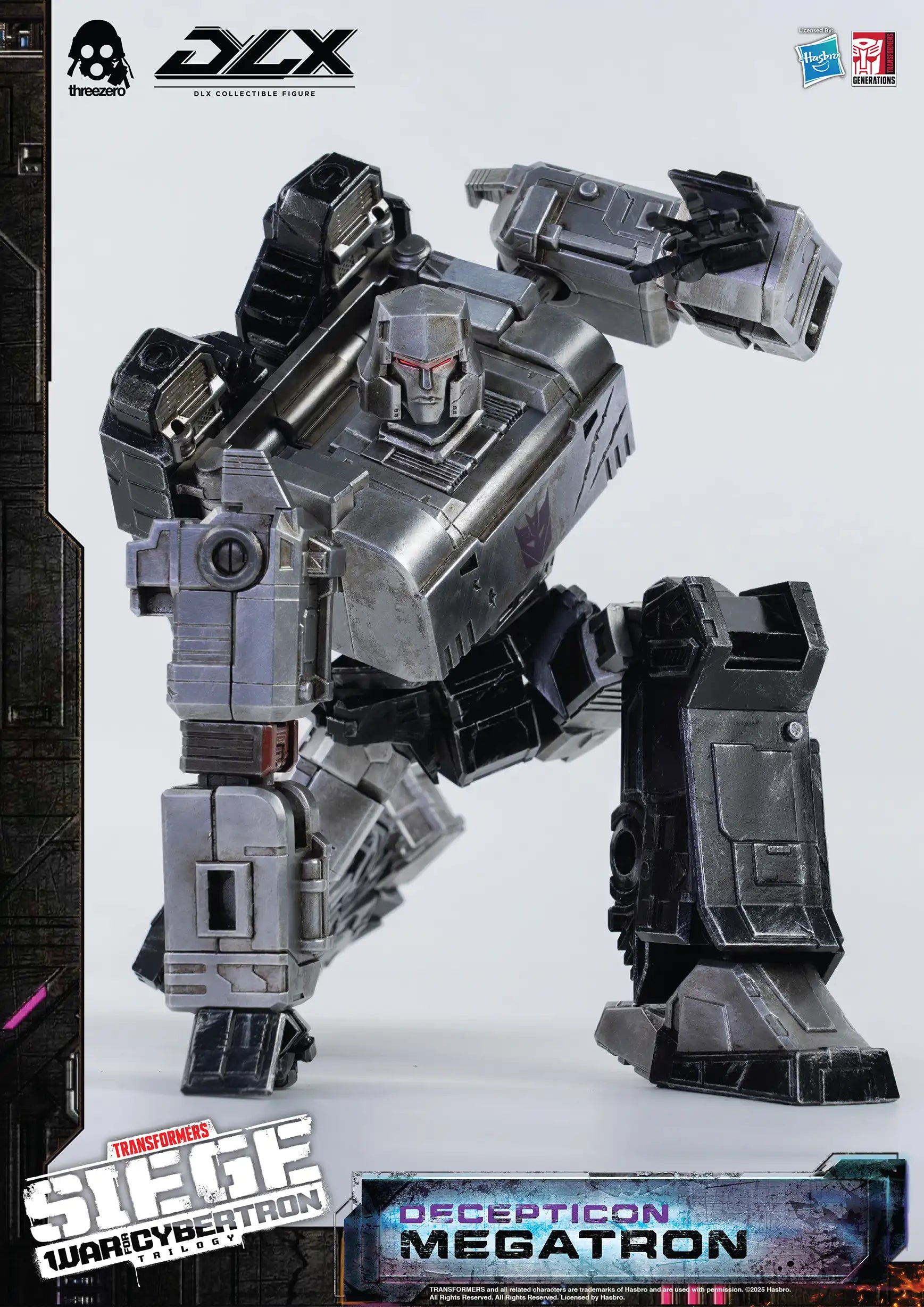PRE-ORDER threezero - Transformers: War For Cybertron Trilogy - DLX Megatron