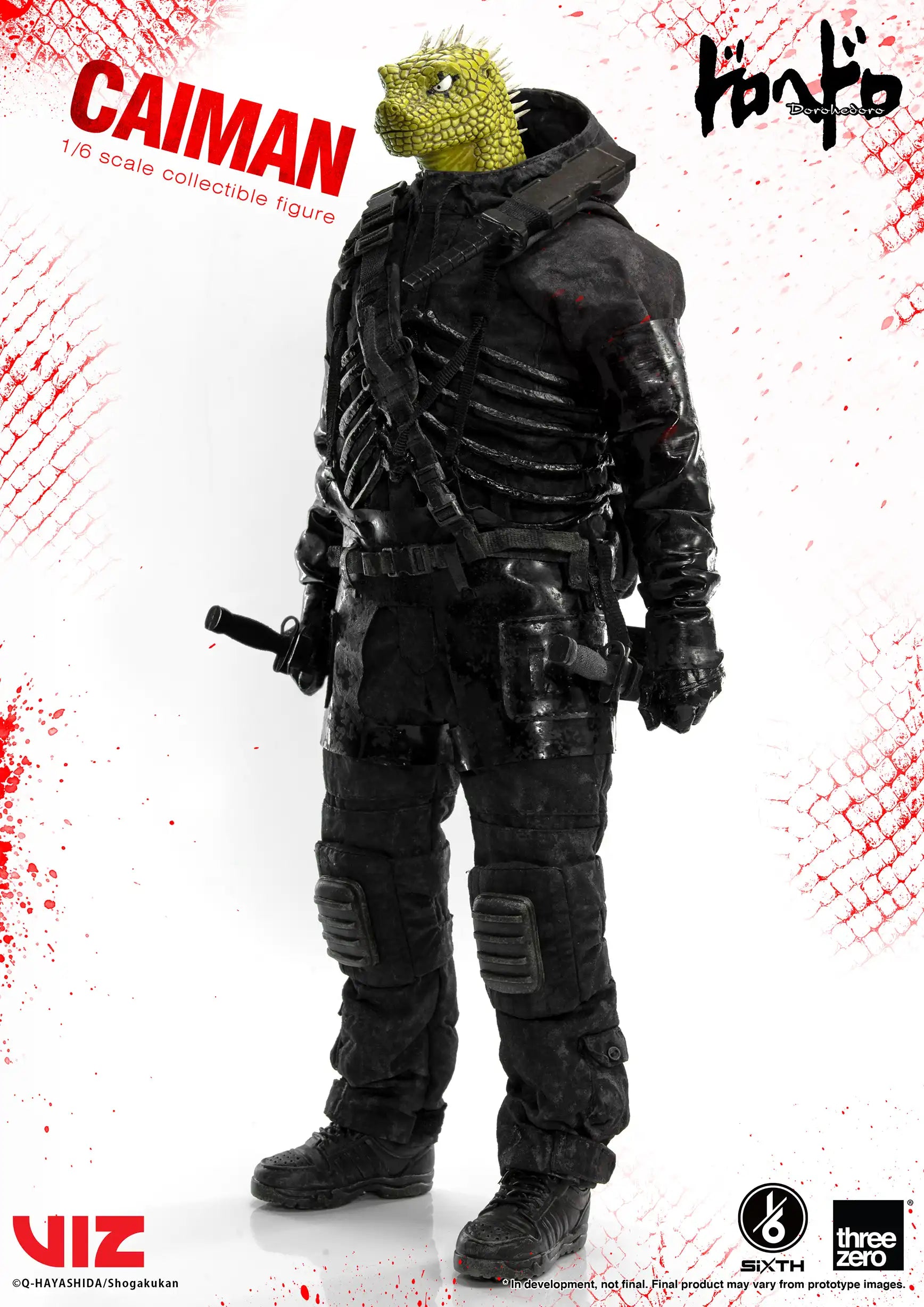 PRE-ORDER threezero - Dorohedoro - Caiman 1/6