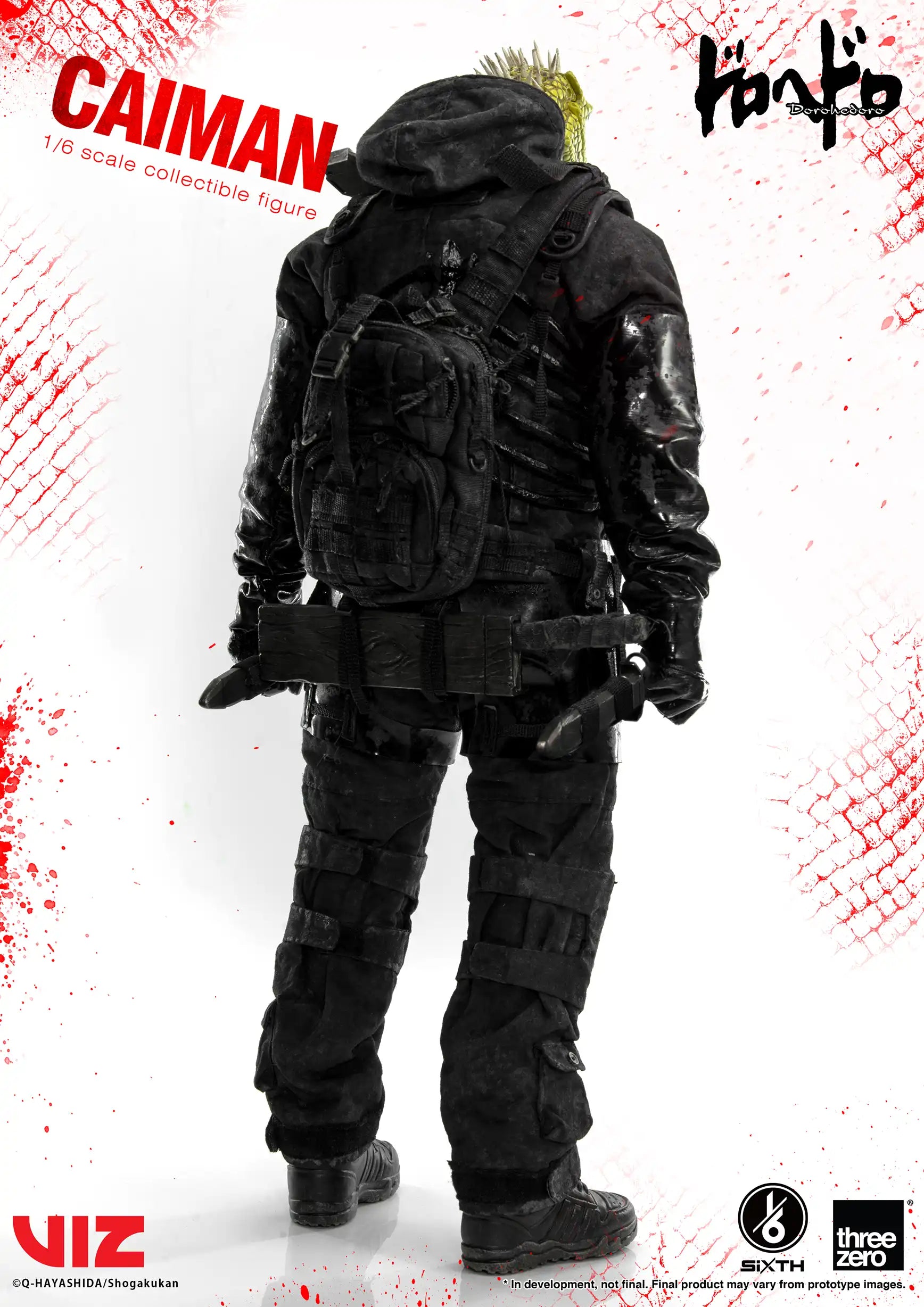 PRE-ORDER threezero - Dorohedoro - Caiman 1/6