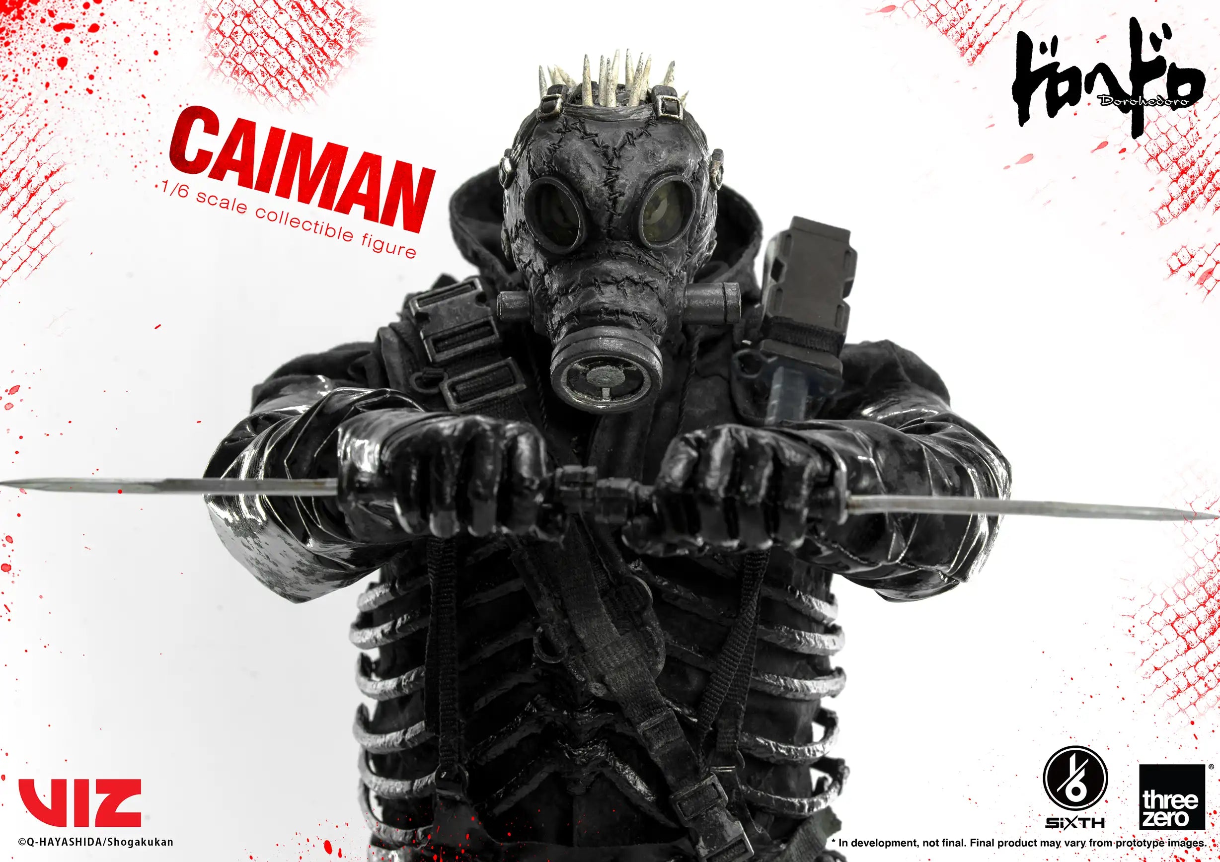 PRE-ORDER threezero - Dorohedoro - Caiman 1/6