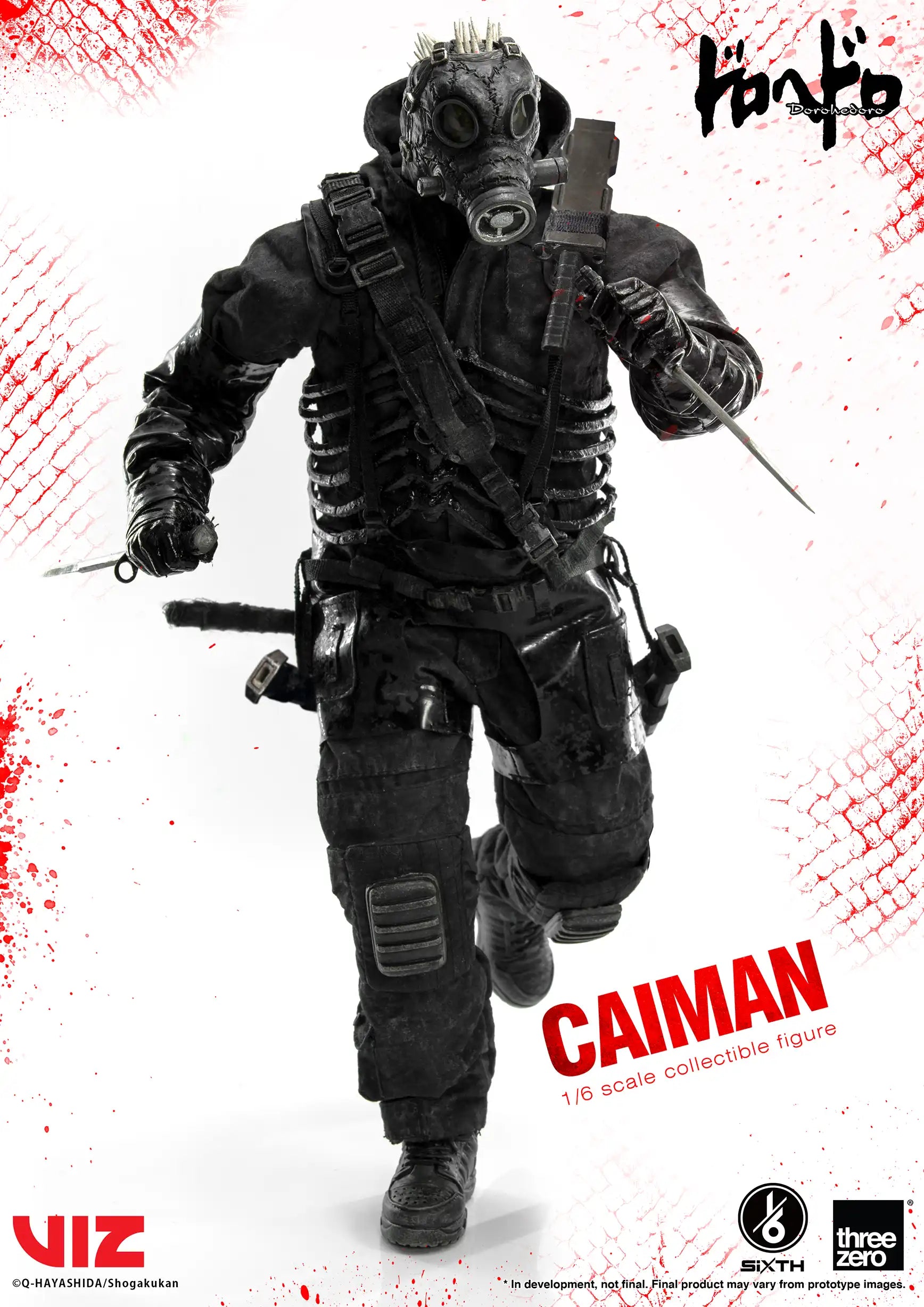 PRE-ORDER threezero - Dorohedoro - Caiman 1/6