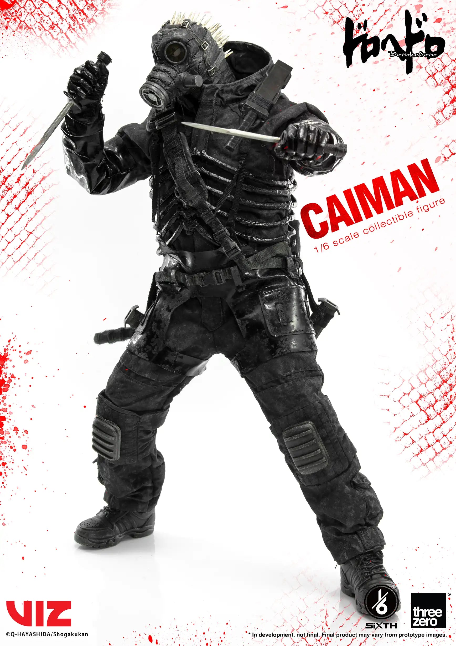 PRE-ORDER threezero - Dorohedoro - Caiman 1/6