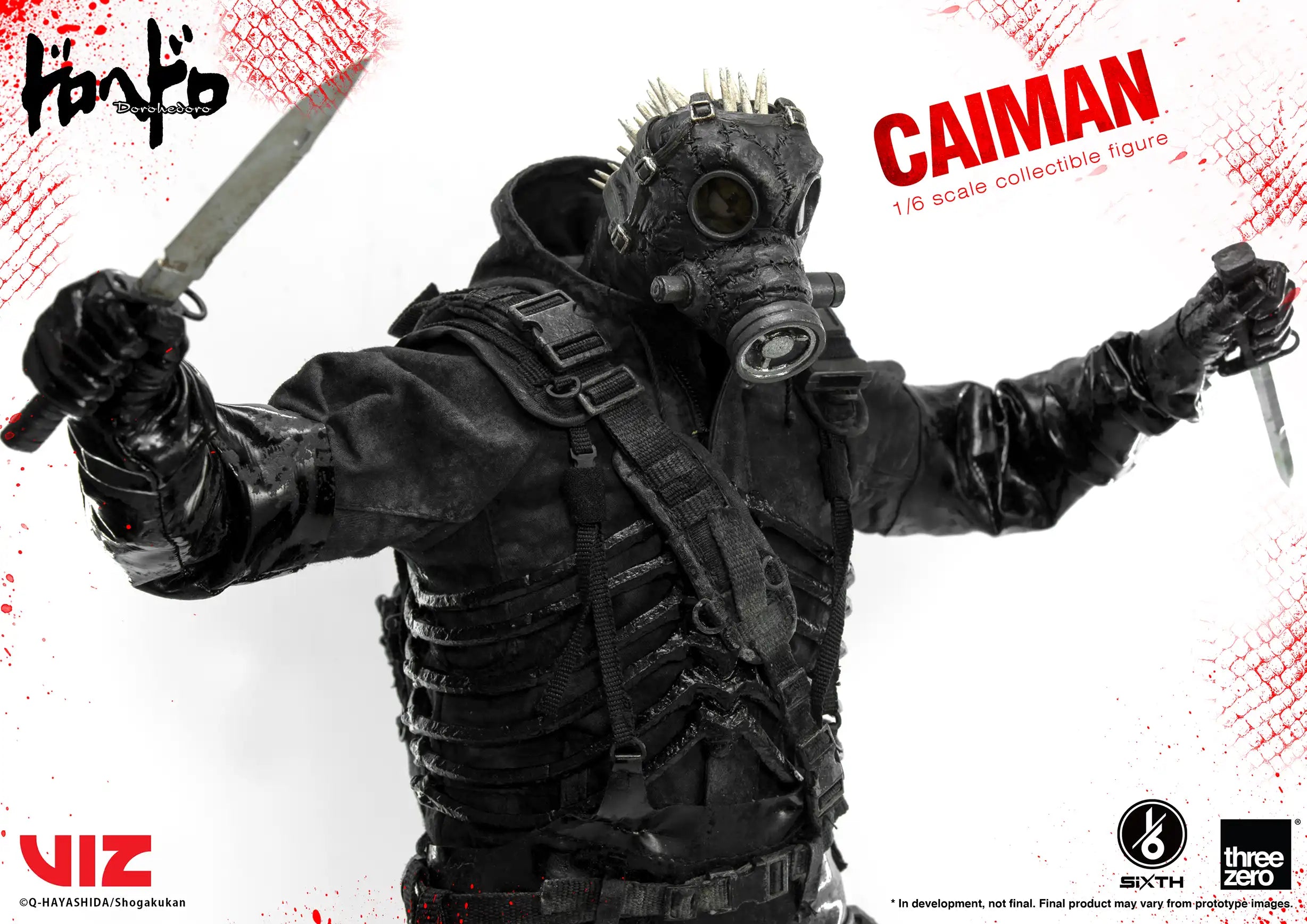 PRE-ORDER threezero - Dorohedoro - Caiman 1/6