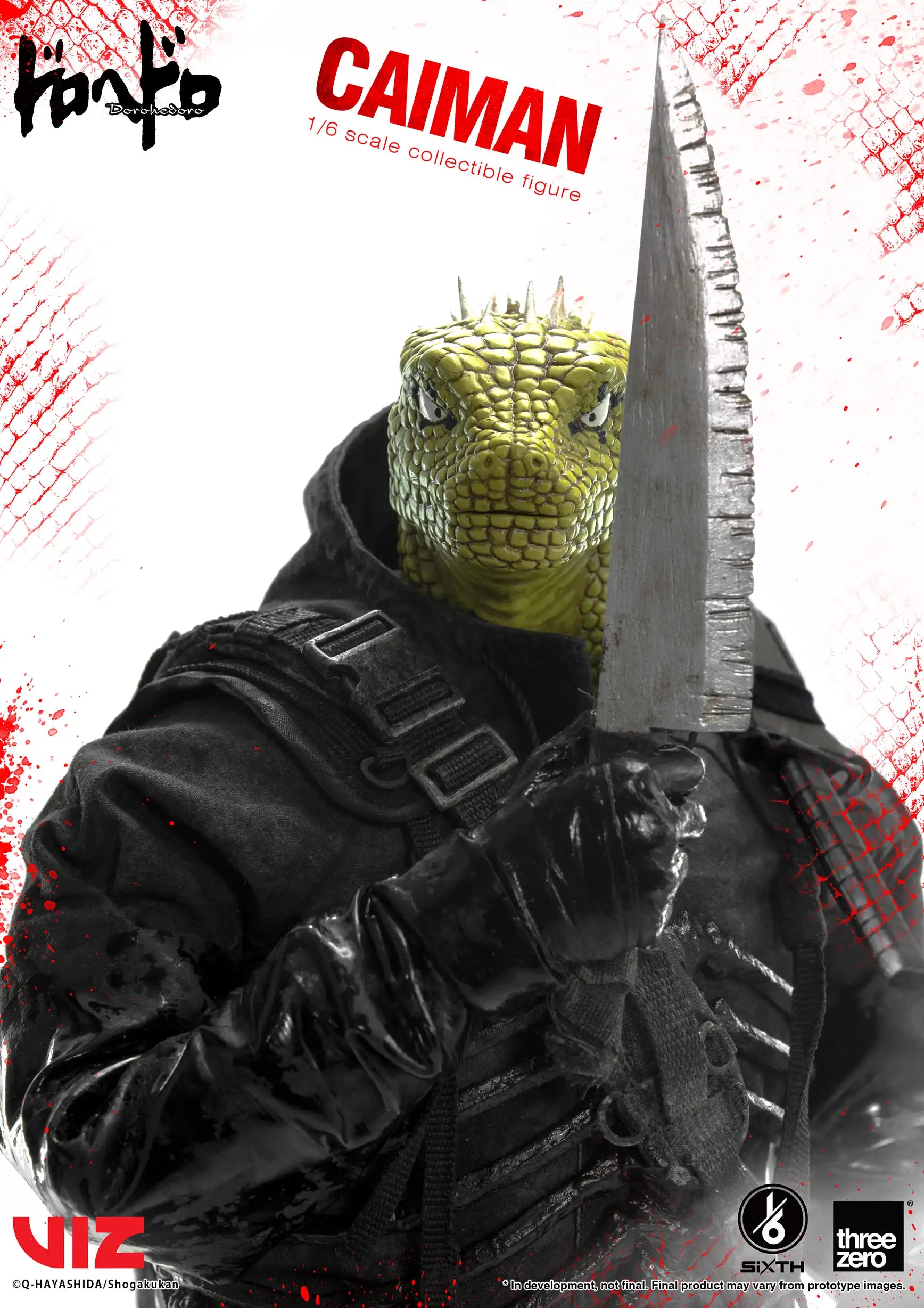 PRE-ORDER threezero - Dorohedoro - Caiman 1/6