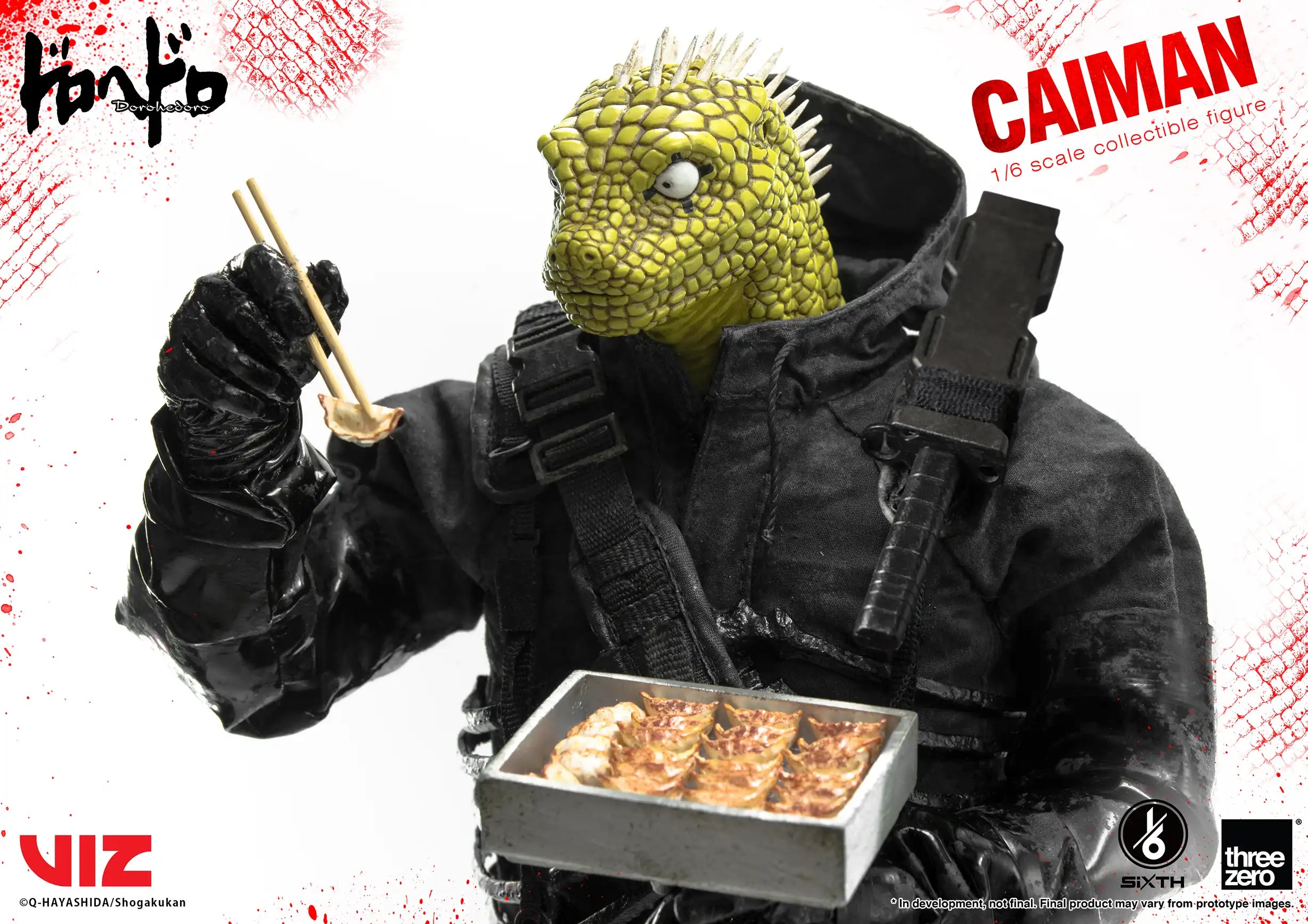 PRE-ORDER threezero - Dorohedoro - Caiman 1/6