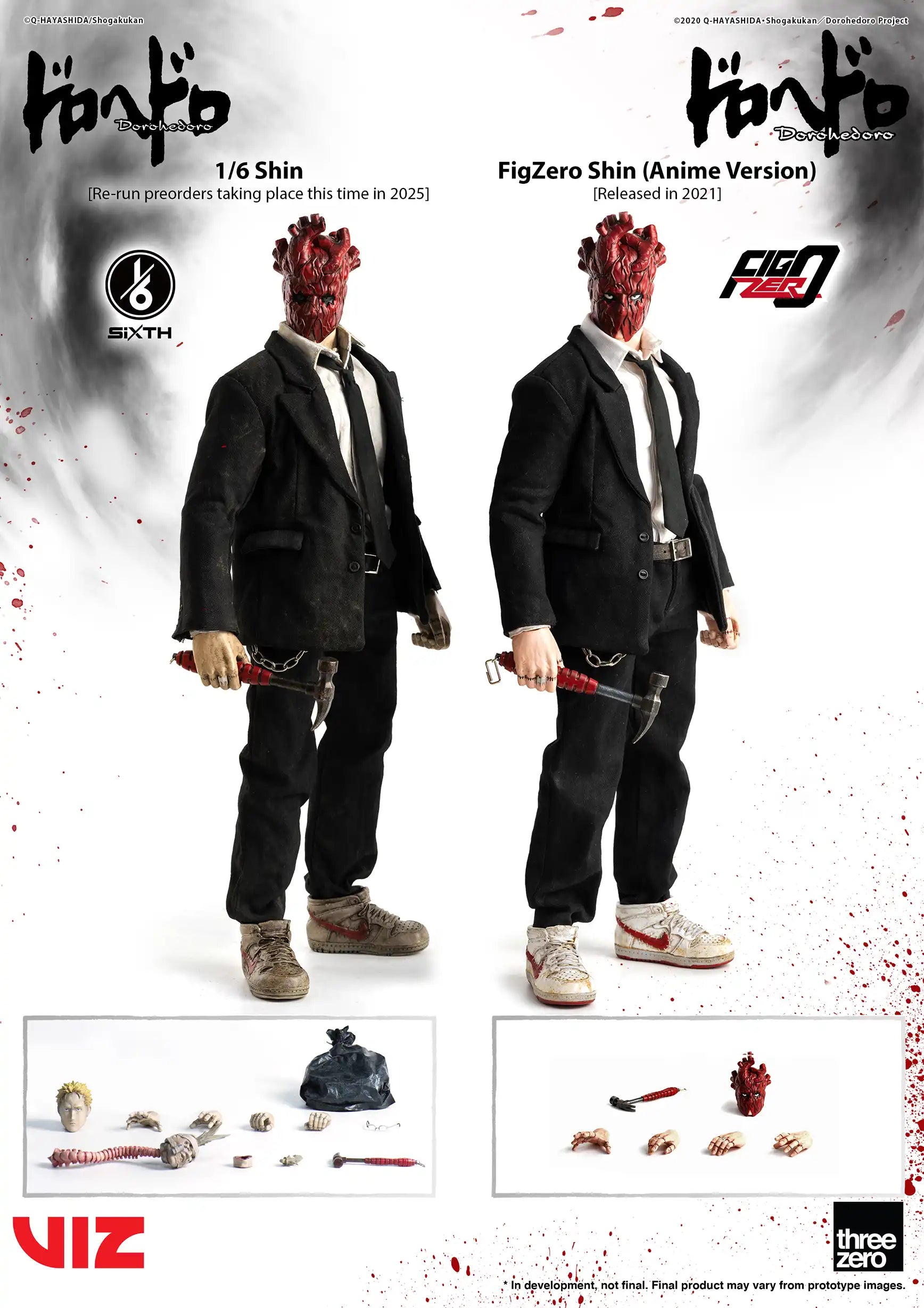 PRE-ORDER threezero - Dorohedoro - Shin 1/6