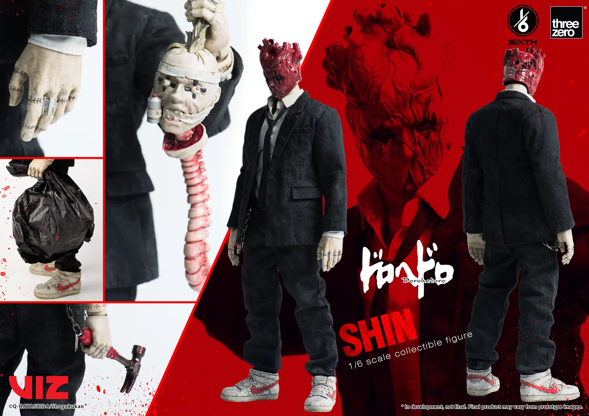PRE-ORDER threezero - Dorohedoro - Shin 1/6