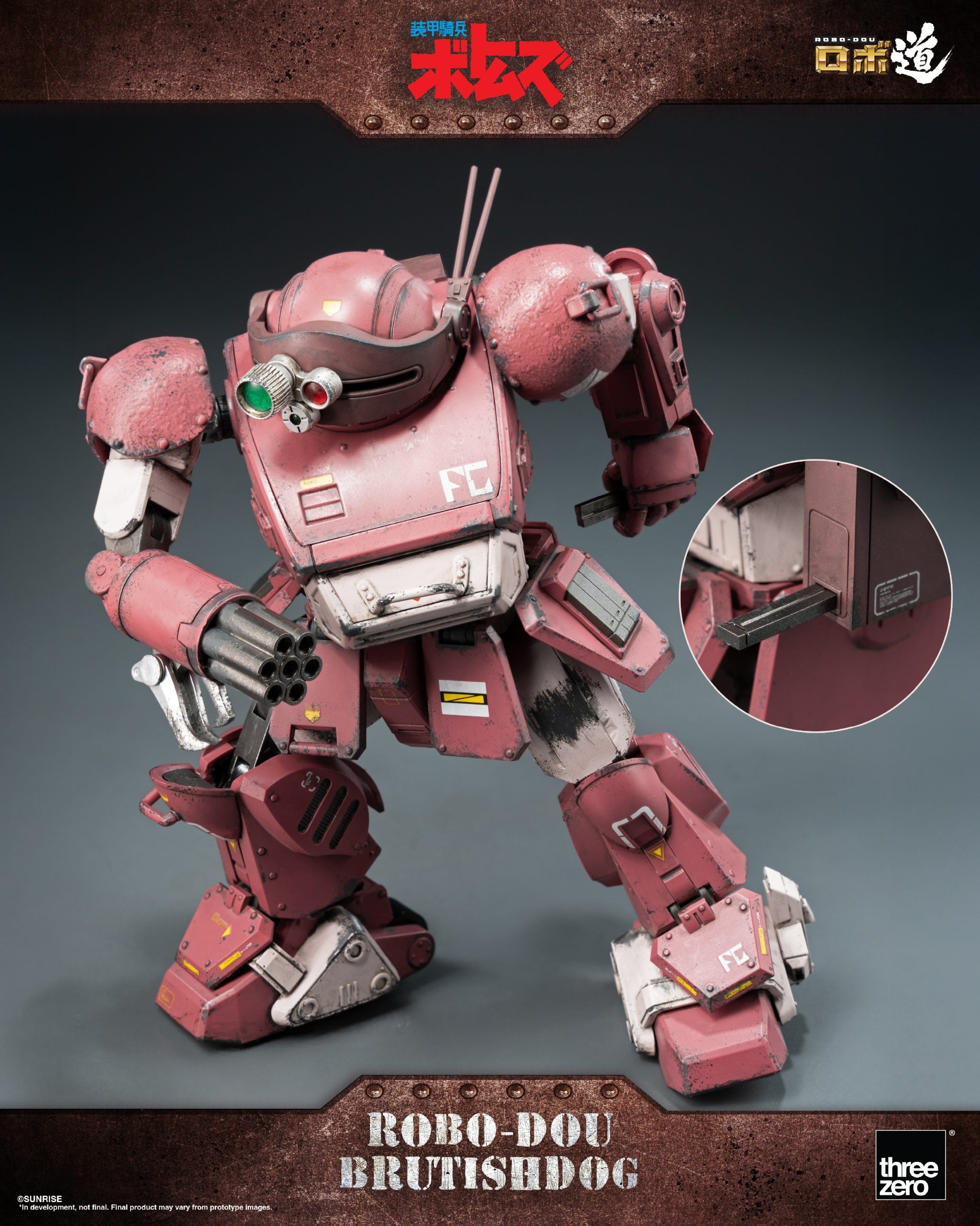PRE-ORDER threezero - ROBO DOU - Armored Trooper VOTOMS - Brutishdog