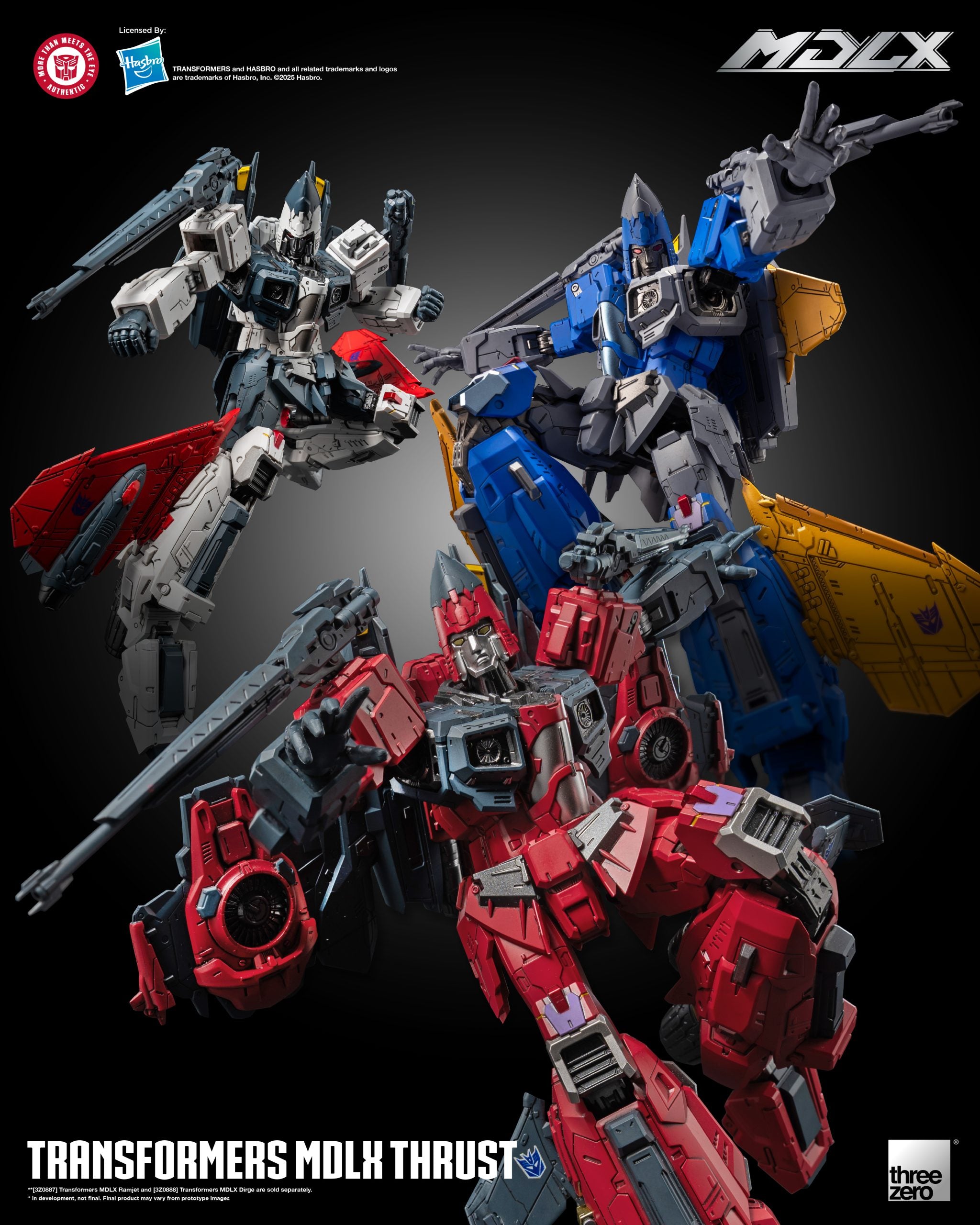 PRE-ORDER Threezero - MDLX - Transformers - Thrust