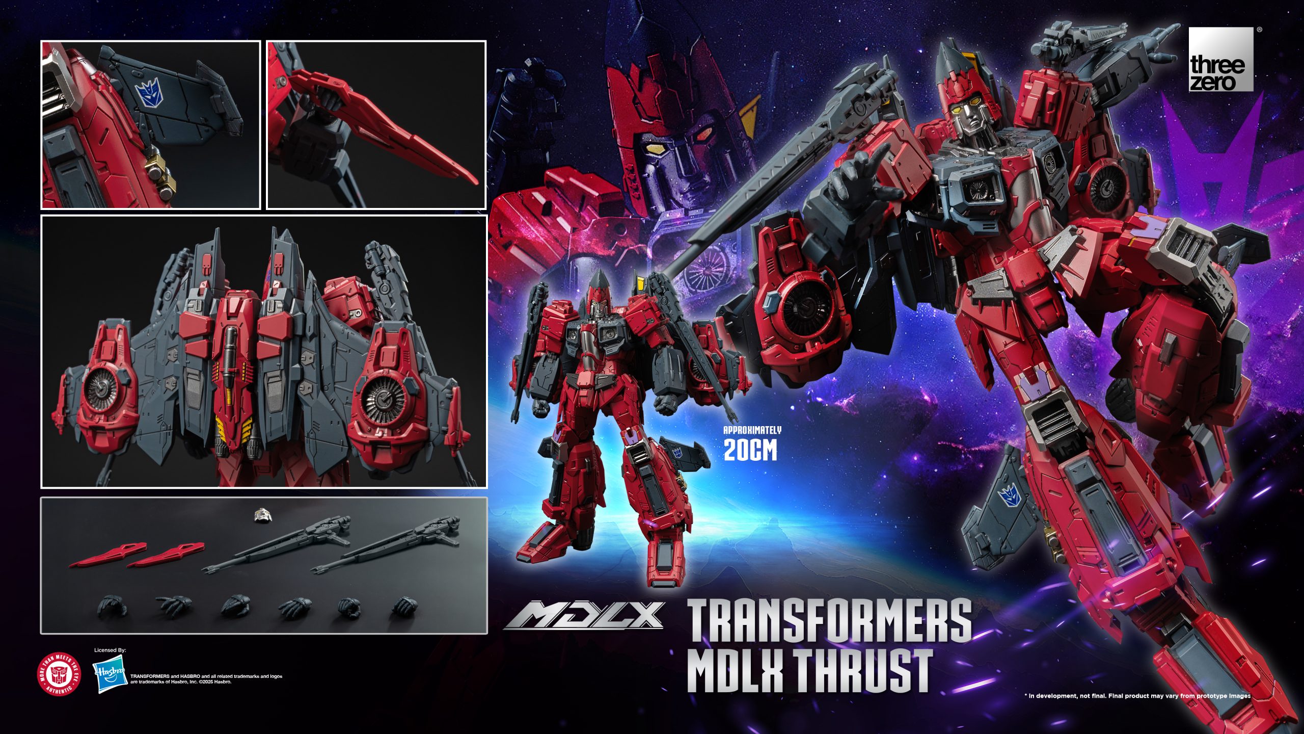 PRE-ORDER Threezero - MDLX - Transformers - Thrust