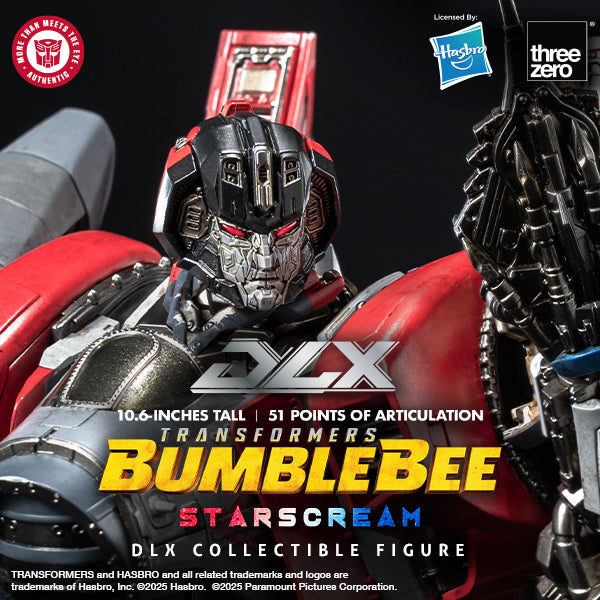 PRE-ORDER Threezero - DLX - Transformers: Bumblebee - Starscream