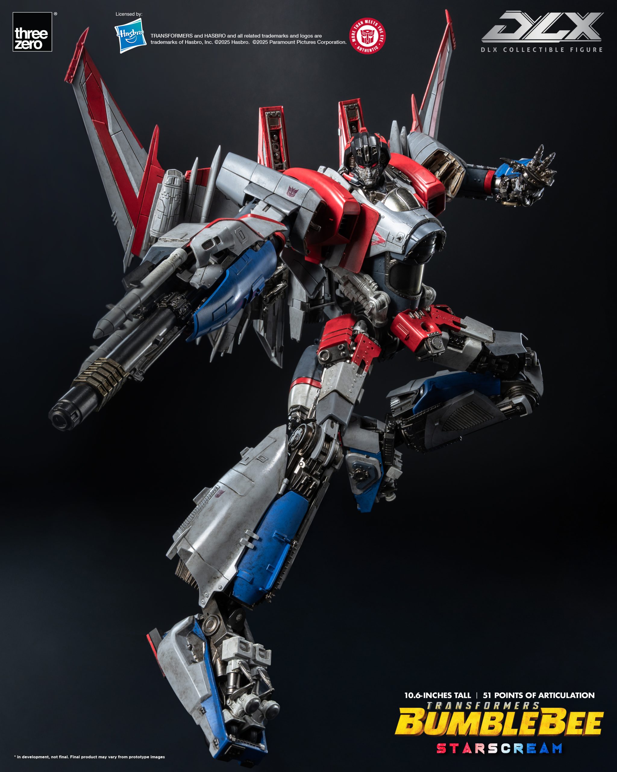 PRE-ORDER Threezero - DLX - Transformers: Bumblebee - Starscream