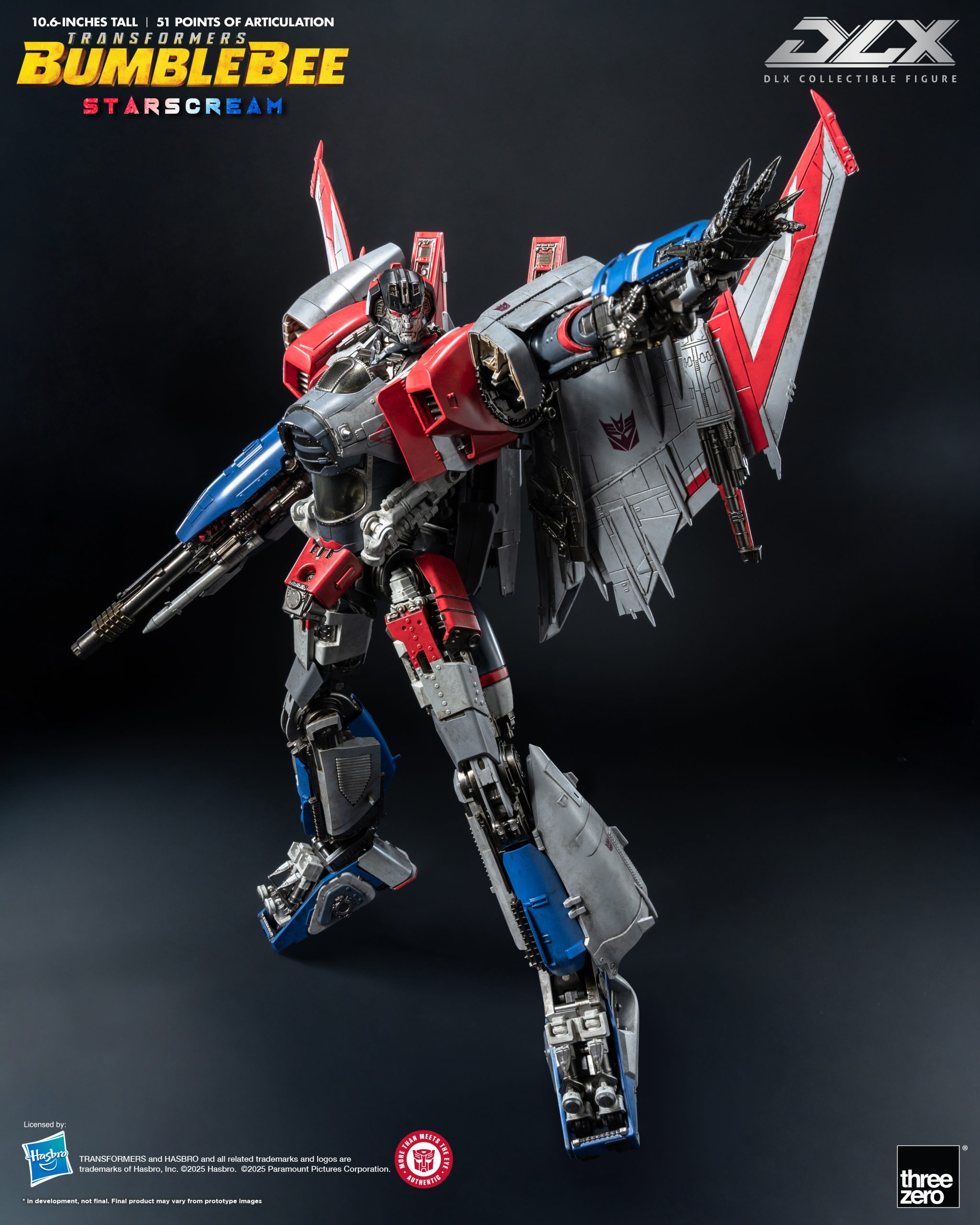 PRE-ORDER Threezero - DLX - Transformers: Bumblebee - Starscream