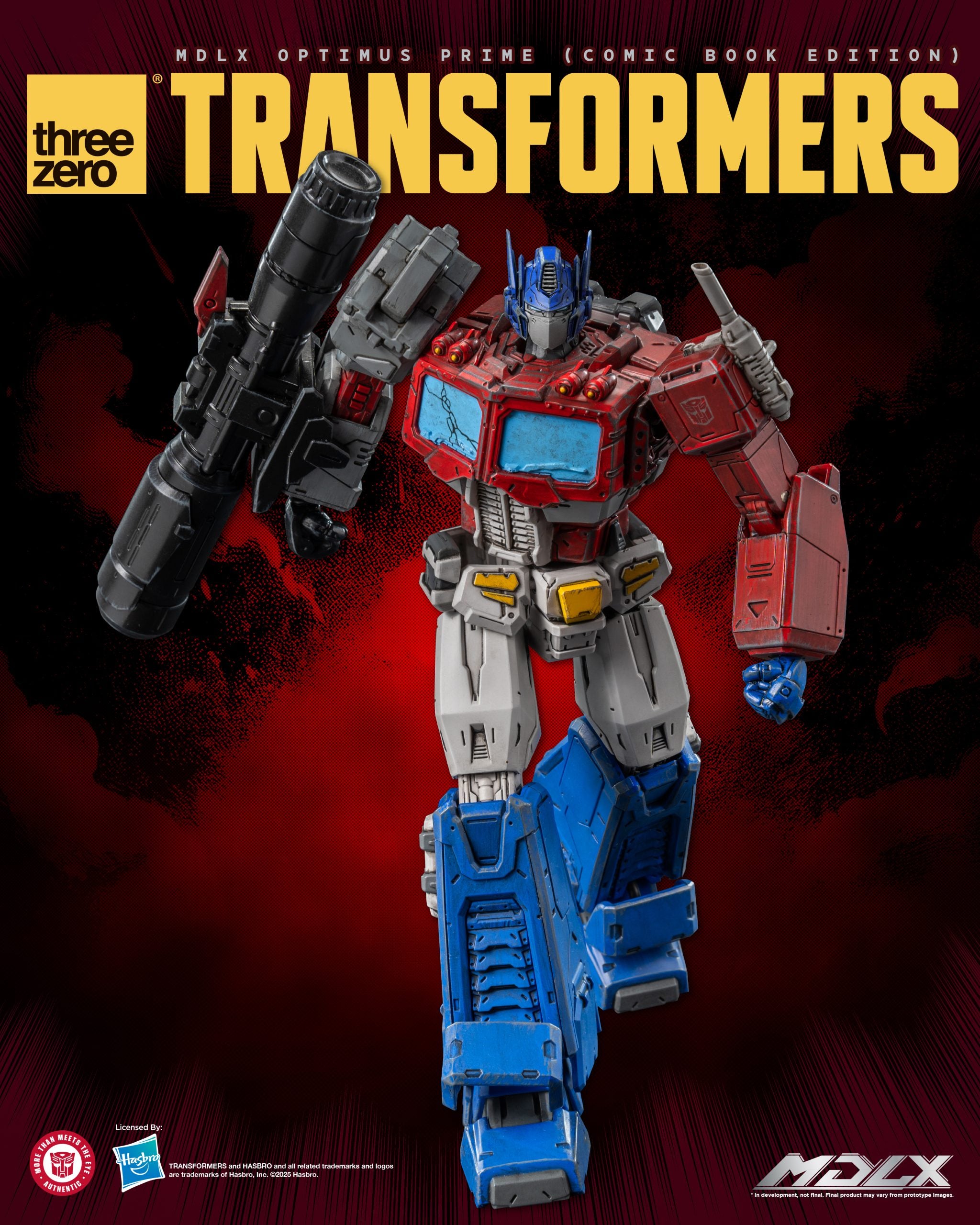 PRE-ORDER Threezero - MDLX - Transformers - Optimus Prime: Comic Book Edition