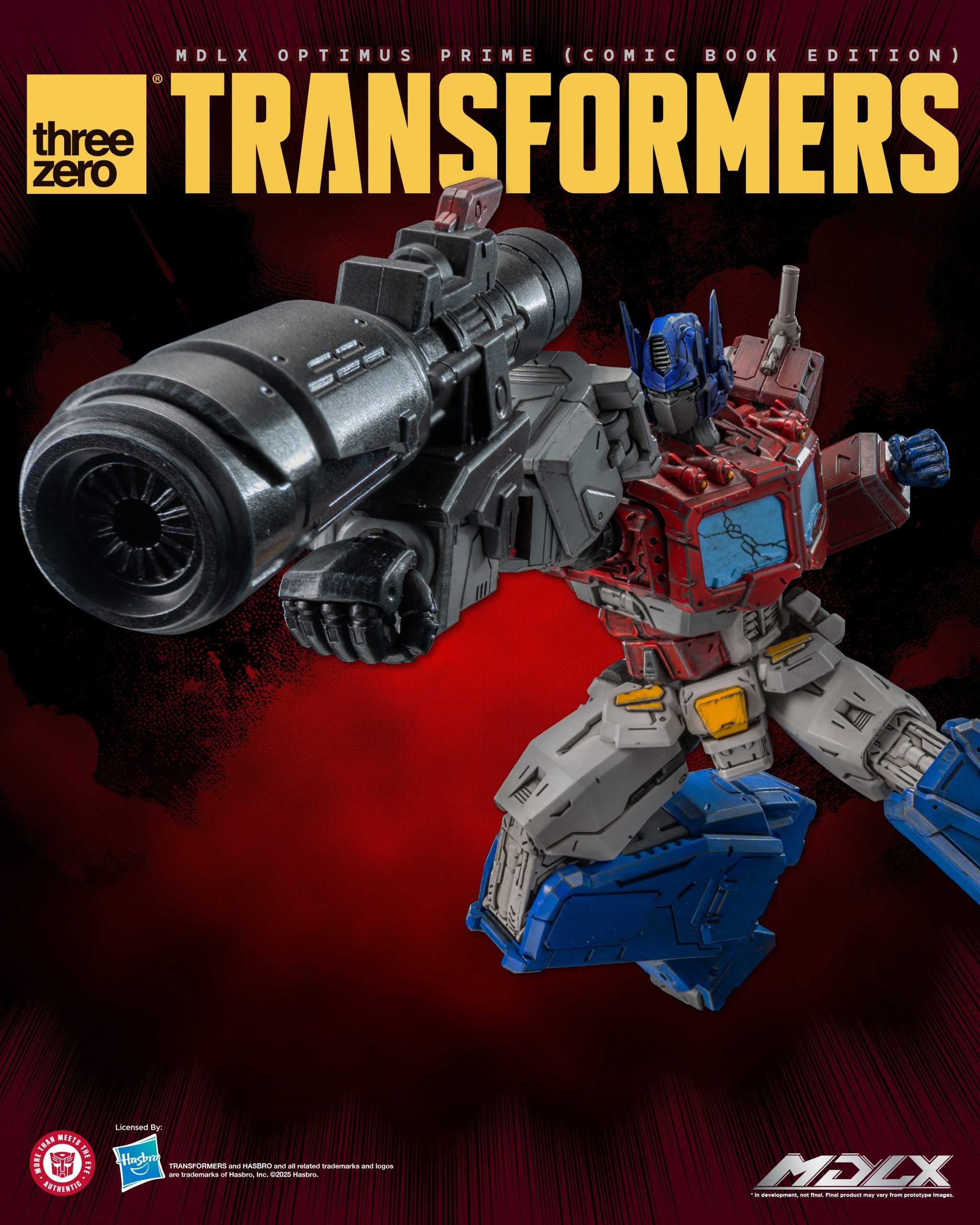 PRE-ORDER Threezero - MDLX - Transformers - Optimus Prime: Comic Book Edition