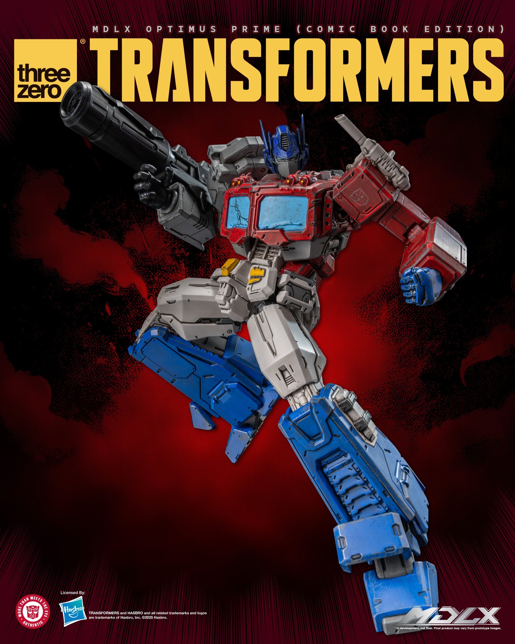 PRE-ORDER Threezero - MDLX - Transformers - Optimus Prime: Comic Book Edition