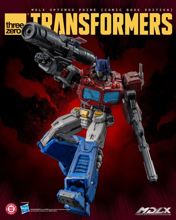 PRE-ORDER Threezero - MDLX - Transformers - Optimus Prime: Comic Book Edition