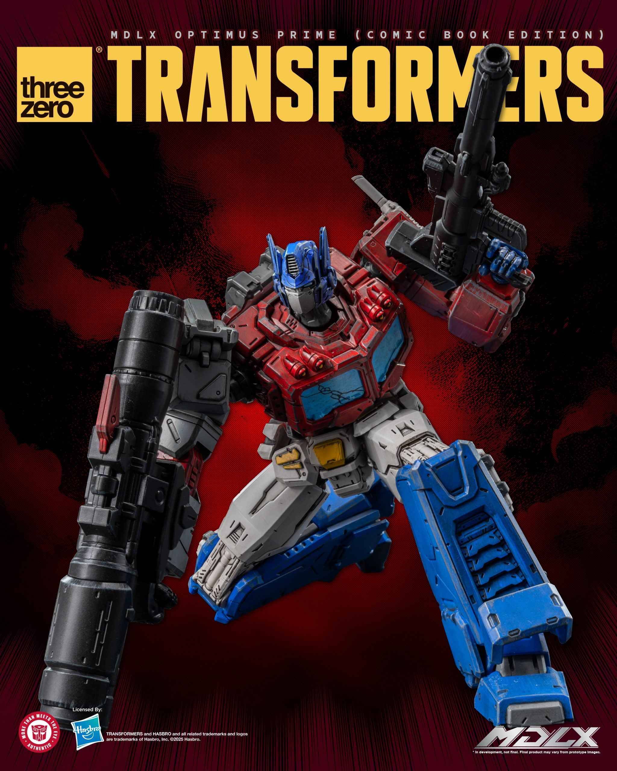 PRE-ORDER Threezero - MDLX - Transformers - Optimus Prime: Comic Book Edition
