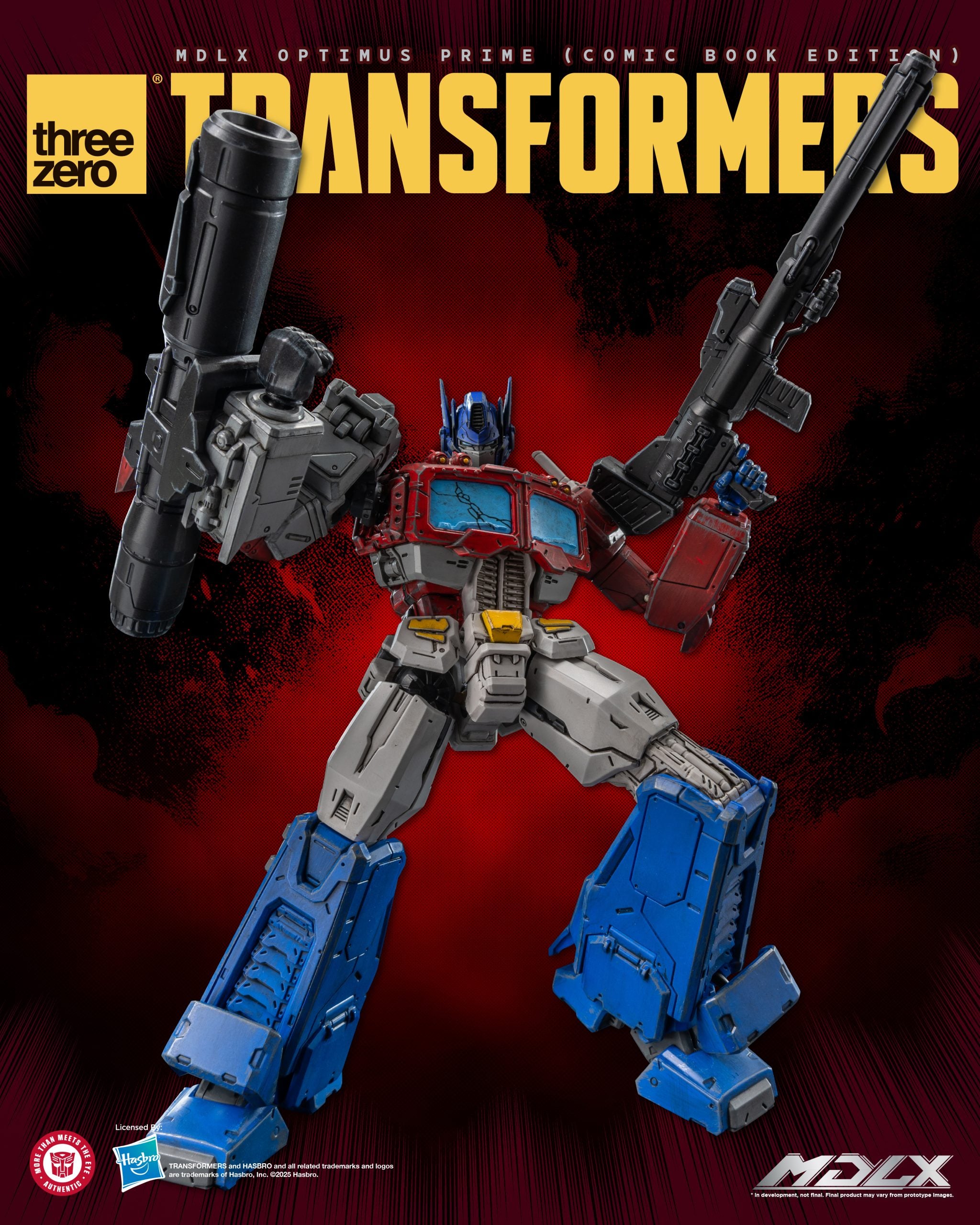 PRE-ORDER Threezero - MDLX - Transformers - Optimus Prime: Comic Book Edition