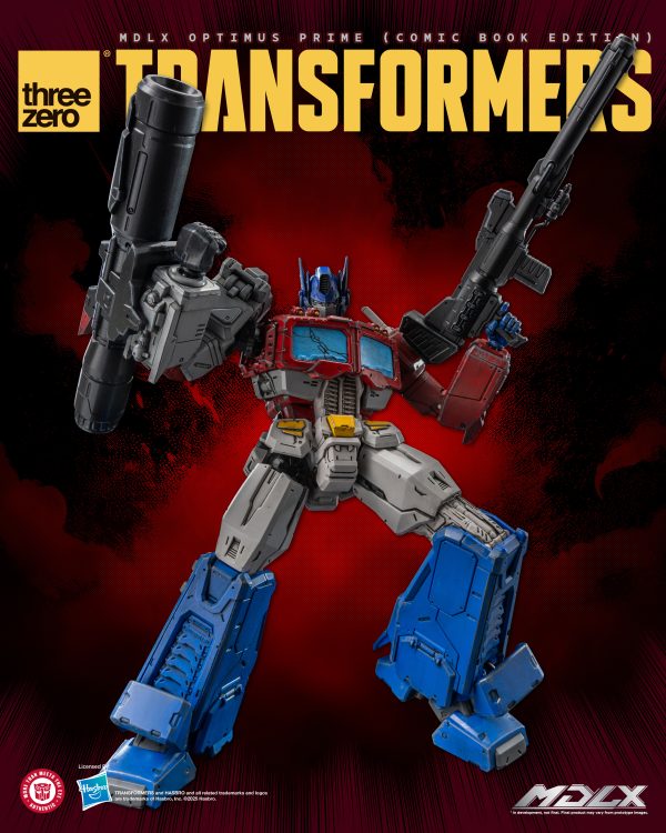 PRE-ORDER Threezero - MDLX - Transformers - Optimus Prime: Comic Book Edition