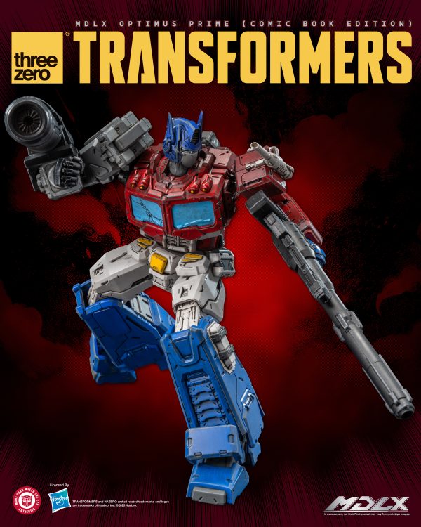PRE-ORDER Threezero - MDLX - Transformers - Optimus Prime: Comic Book Edition