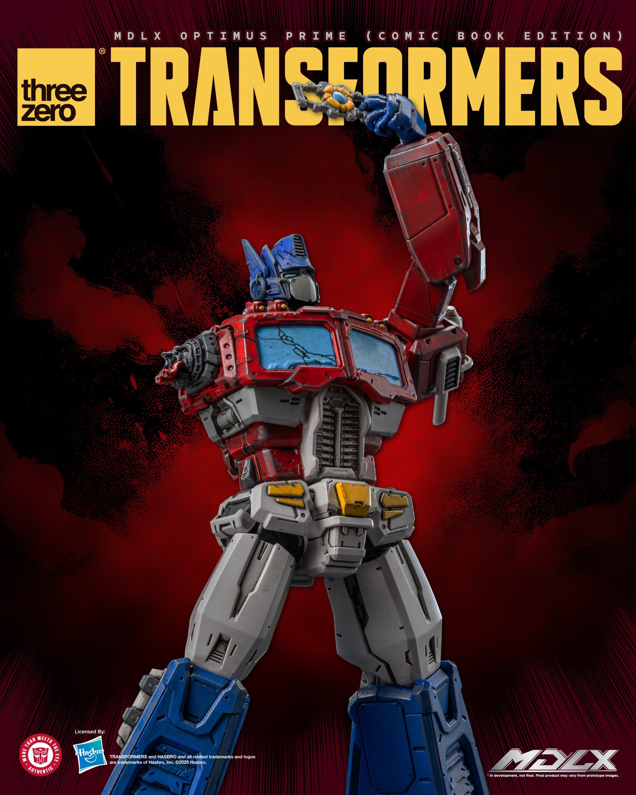 PRE-ORDER Threezero - MDLX - Transformers - Optimus Prime: Comic Book Edition
